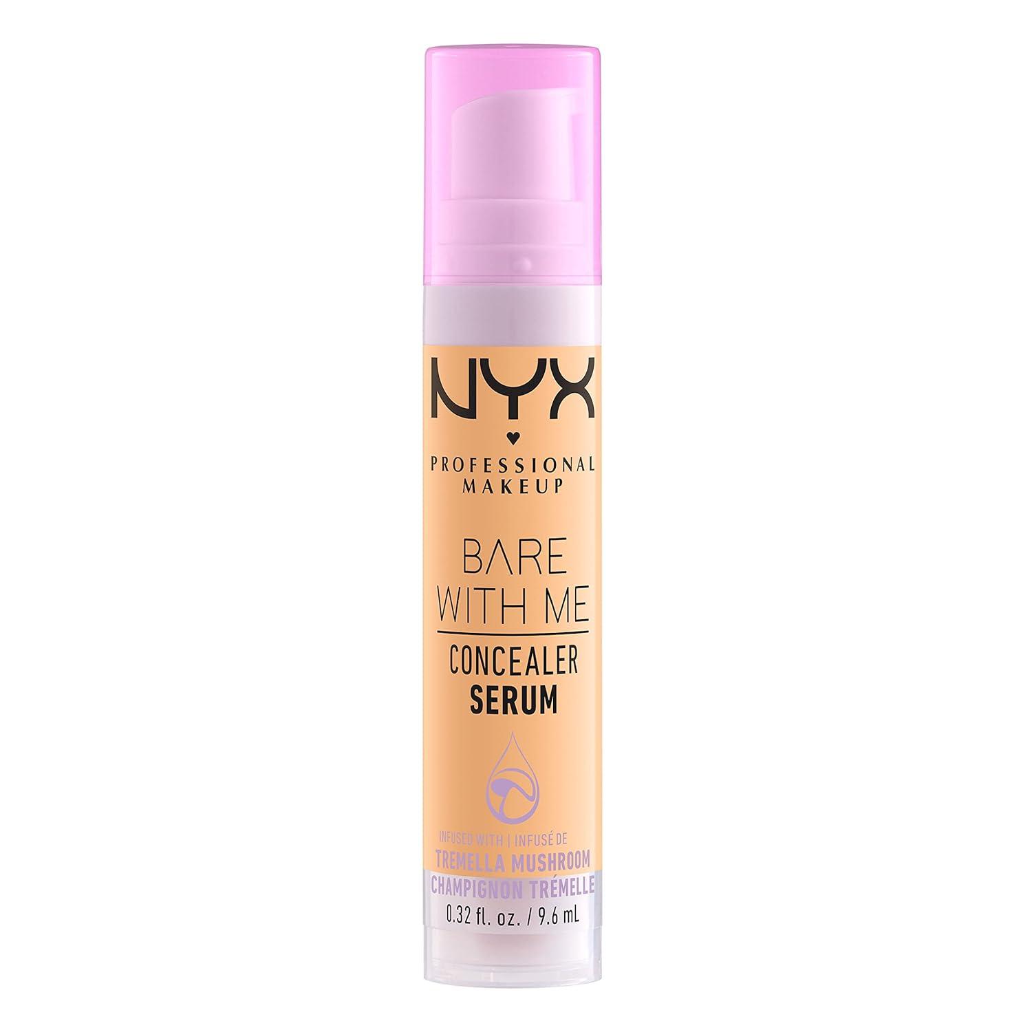 imageNYX PROFESSIONAL MAKEUP Bare With Me Concealer Serum Concealer Makeup For Up To 24Hr Hydration  Beige05 Golden