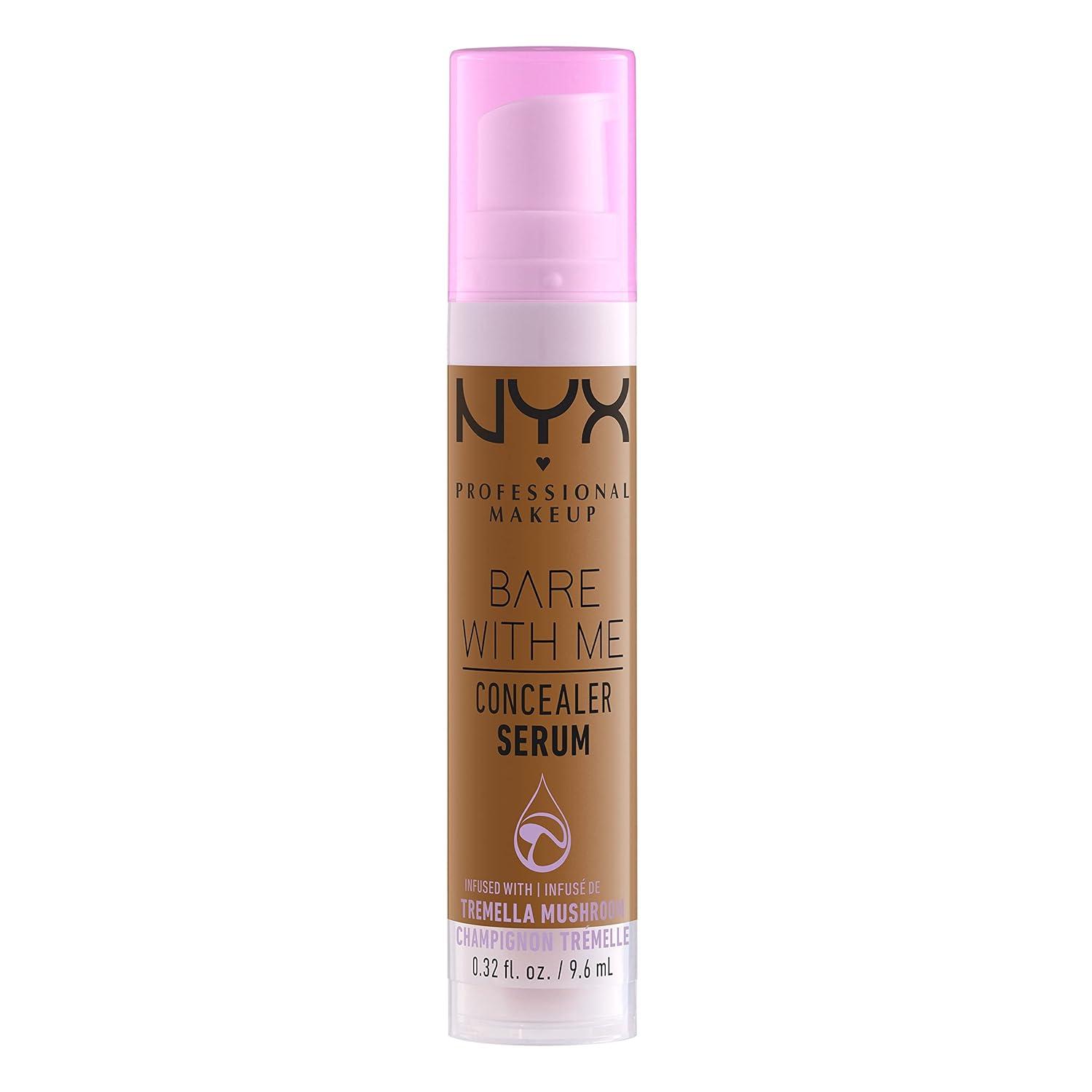 imageNYX PROFESSIONAL MAKEUP Bare With Me Concealer Serum Concealer Makeup For Up To 24Hr Hydration  Beige10 Camel