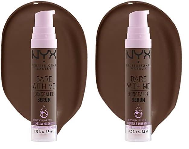 imageNYX PROFESSIONAL MAKEUP Bare With Me Concealer Serum Concealer Makeup For Up To 24Hr Hydration  Beige13 Deep