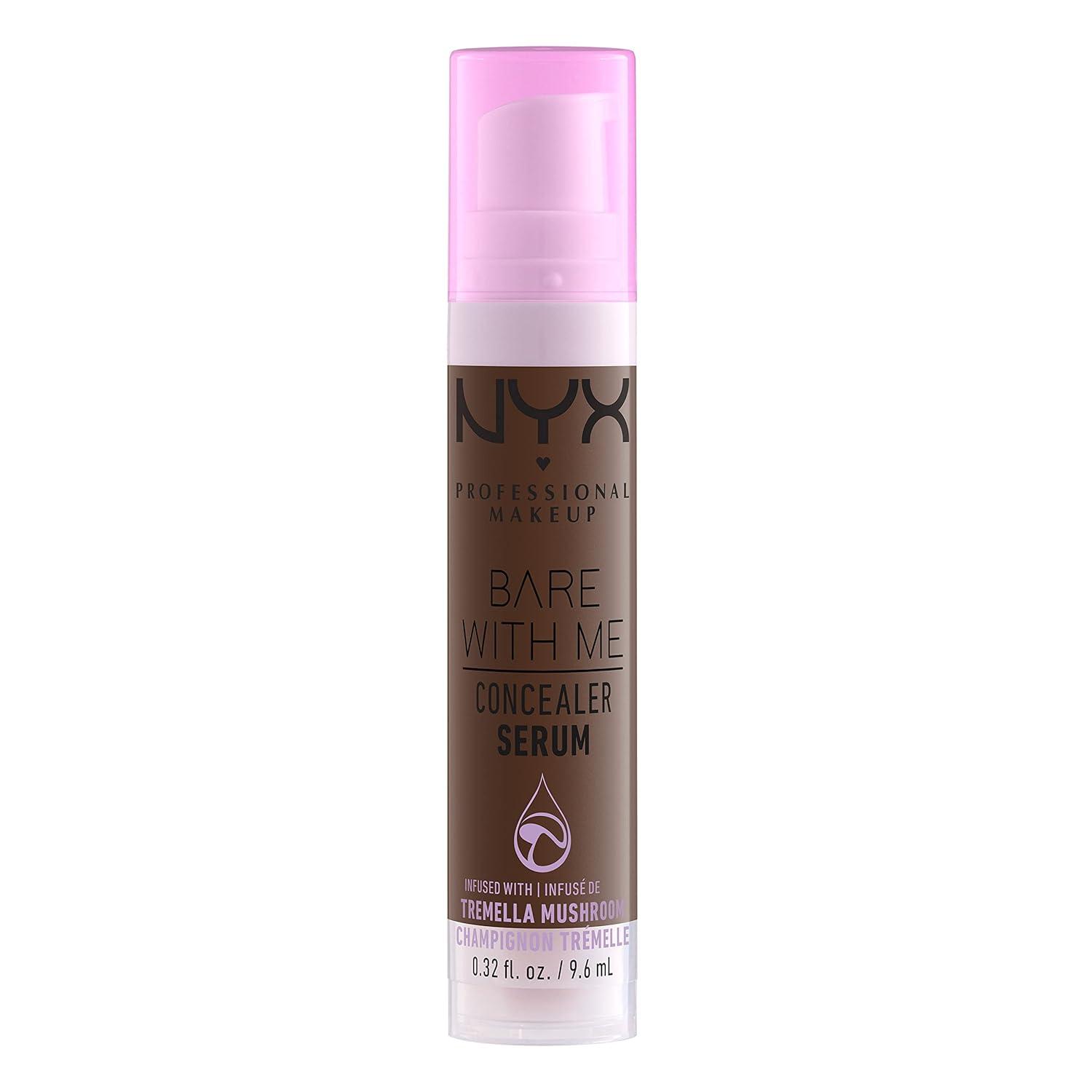 imageNYX PROFESSIONAL MAKEUP Bare With Me Concealer Serum Concealer Makeup For Up To 24Hr Hydration  Beige13 Deep