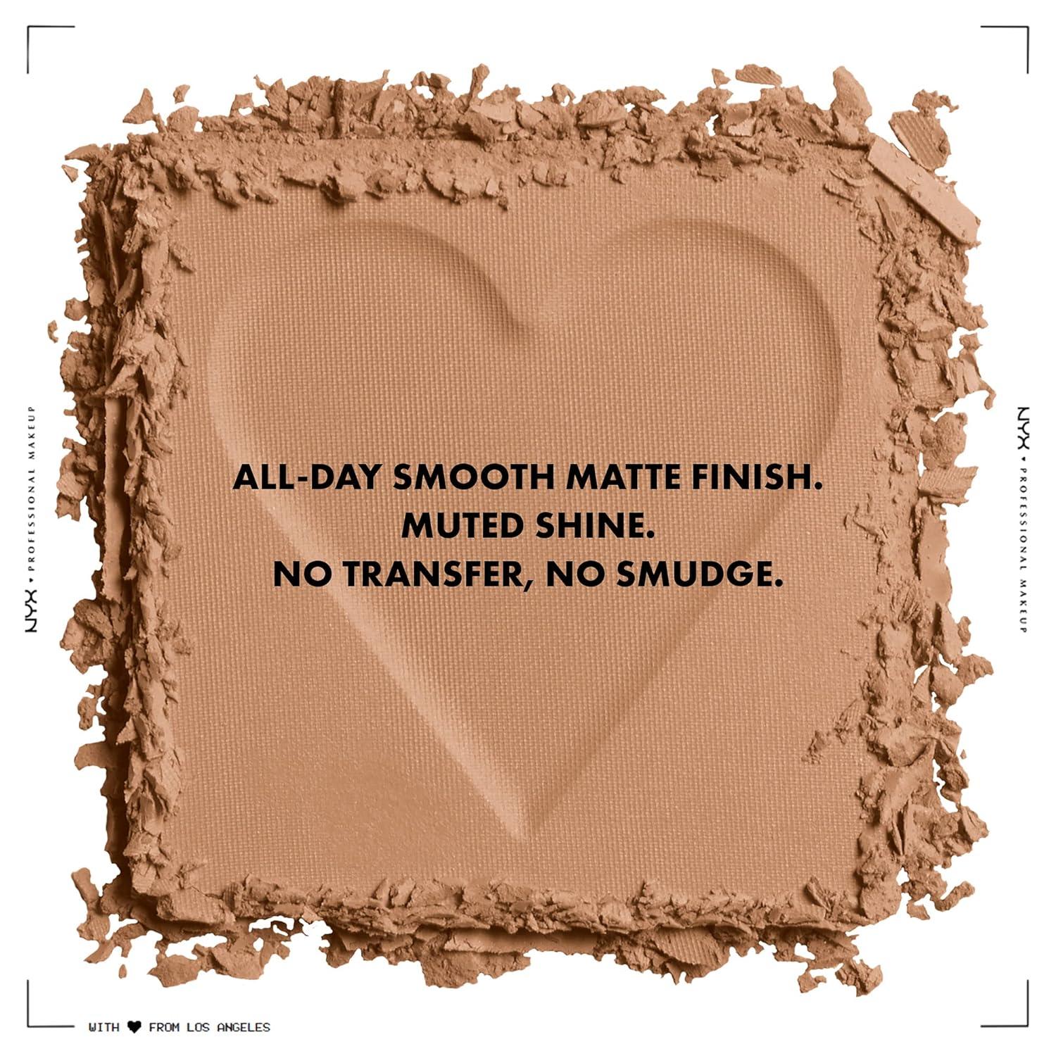 imageNYX PROFESSIONAL MAKEUP Cant Stop Wont Stop Mattifying Pressed Powder  Medium07 CARAMEL