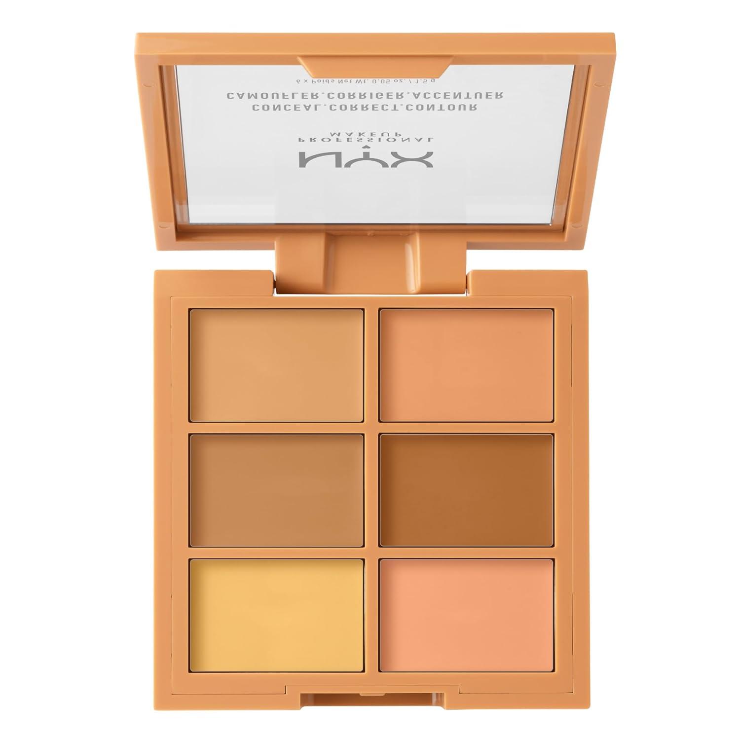 imageNYX PROFESSIONAL MAKEUP Color Correcting Concealer Palette02 MEDIUM