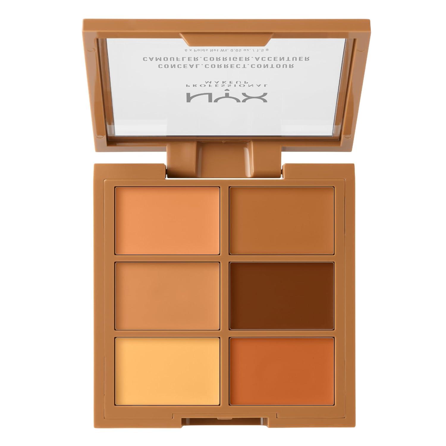 imageNYX PROFESSIONAL MAKEUP Color Correcting Concealer Palette03 DEEP