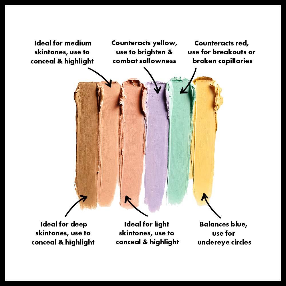 imageNYX PROFESSIONAL MAKEUP Color Correcting Concealer Palette04 COLOR CORRECTING