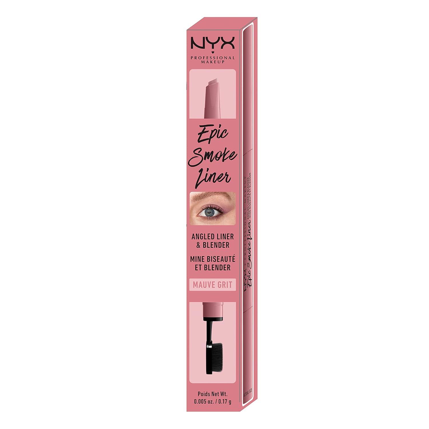 imageNYX PROFESSIONAL MAKEUP Epic Smoke Liner Vegan Smokey Eyeliner  Mocha Match Deep BrownMauve Grit