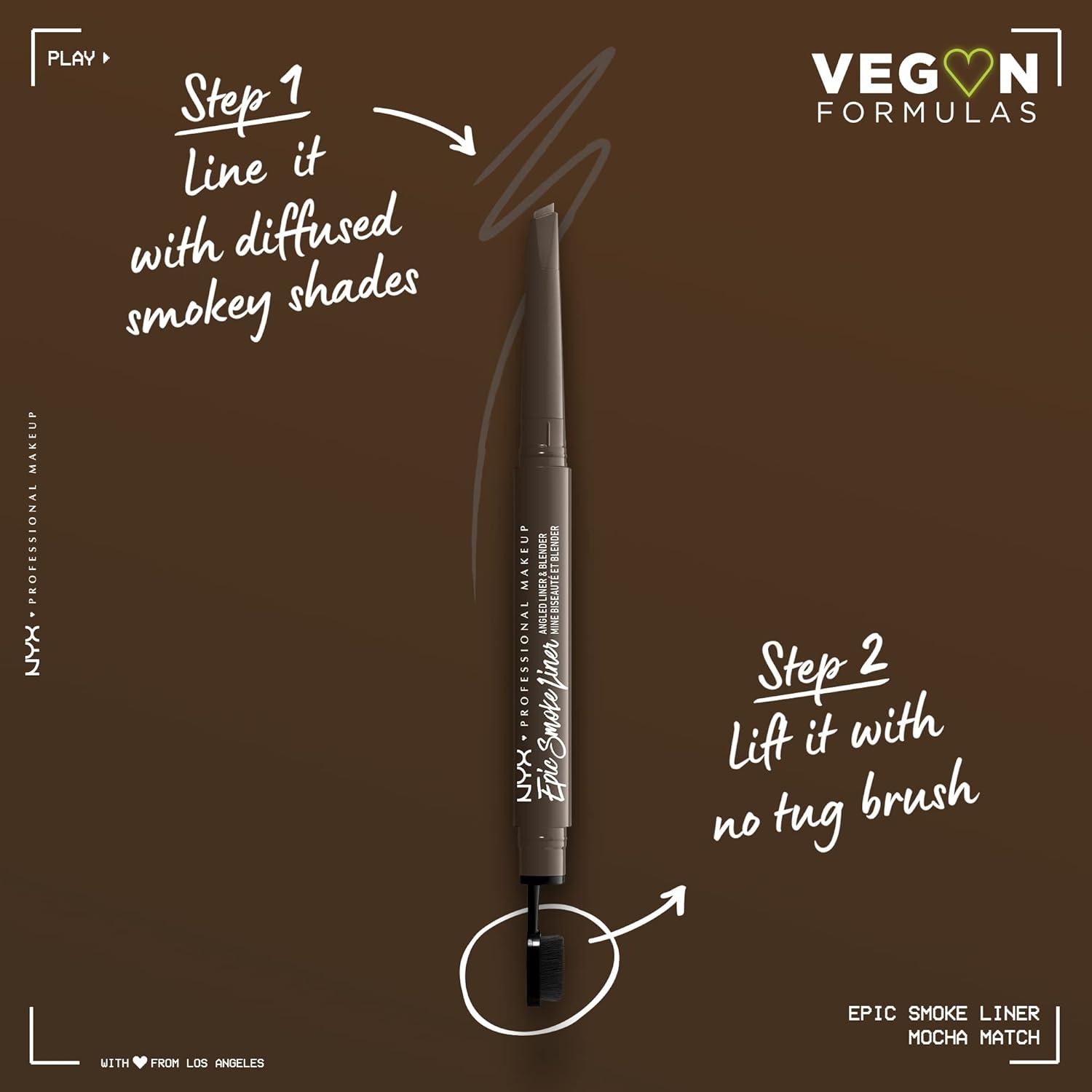 imageNYX PROFESSIONAL MAKEUP Epic Smoke Liner Vegan Smokey Eyeliner  Mocha Match Deep BrownMocha Match