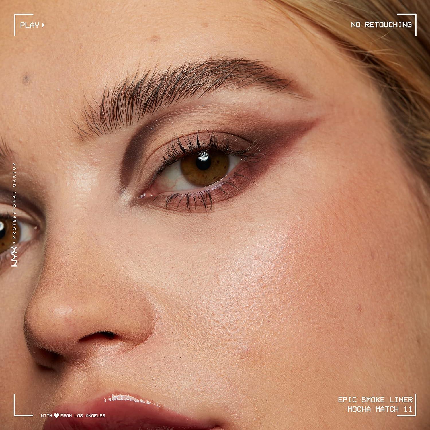 imageNYX PROFESSIONAL MAKEUP Epic Smoke Liner Vegan Smokey Eyeliner  Mocha Match Deep BrownMocha Match