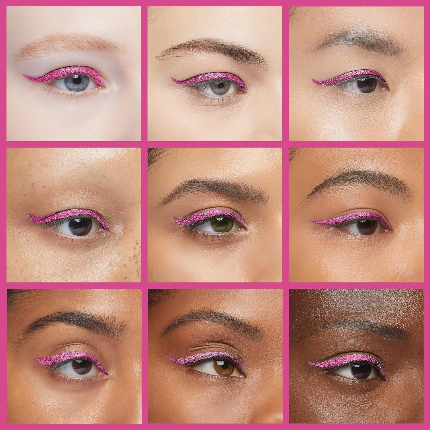imageNYX PROFESSIONAL MAKEUP Epic Wear Metallic Liquid Liner LongLasting Waterproof Eyeliner  Black MetalFuschia Metal