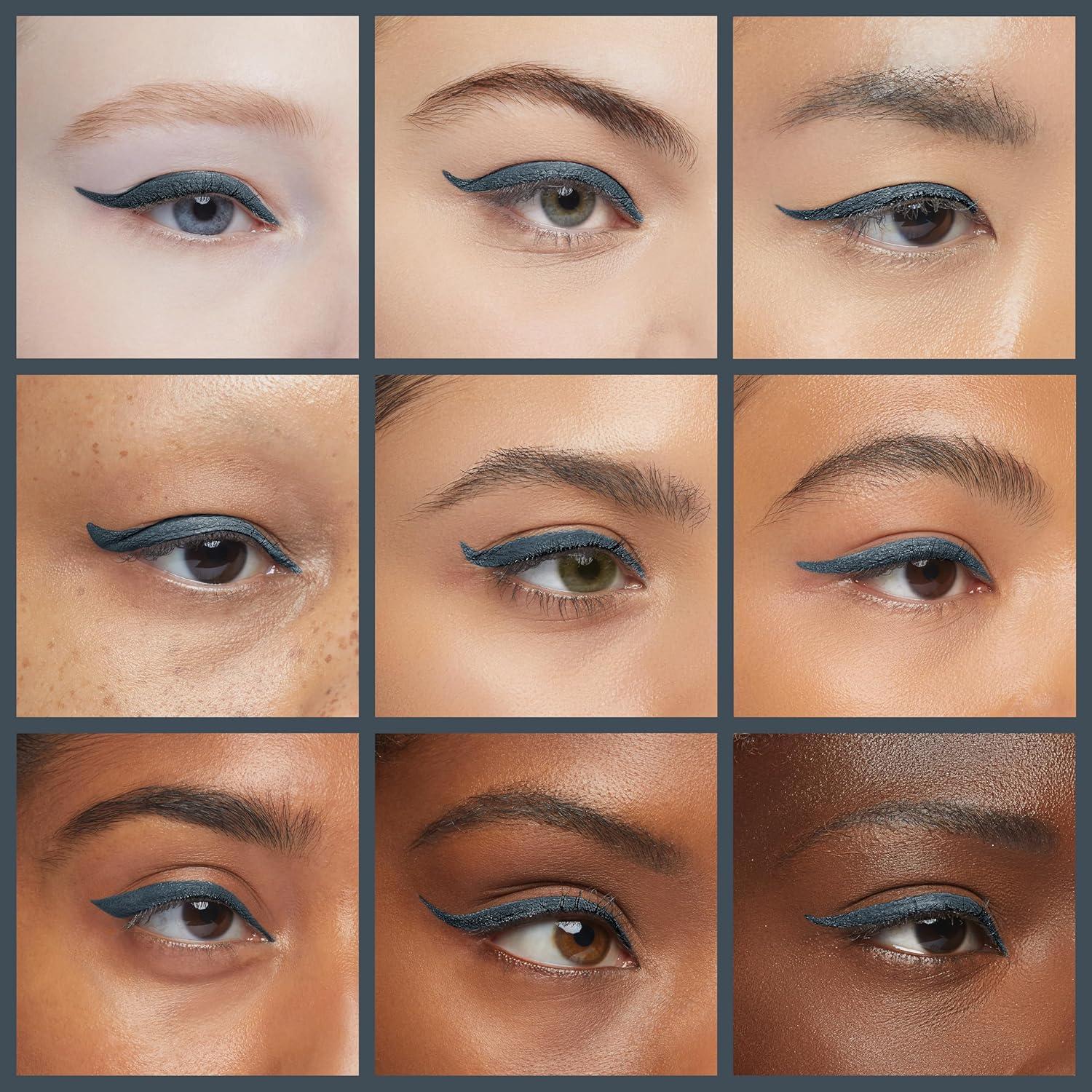 imageNYX PROFESSIONAL MAKEUP Epic Wear Metallic Liquid Liner LongLasting Waterproof Eyeliner  Black MetalStone Fox