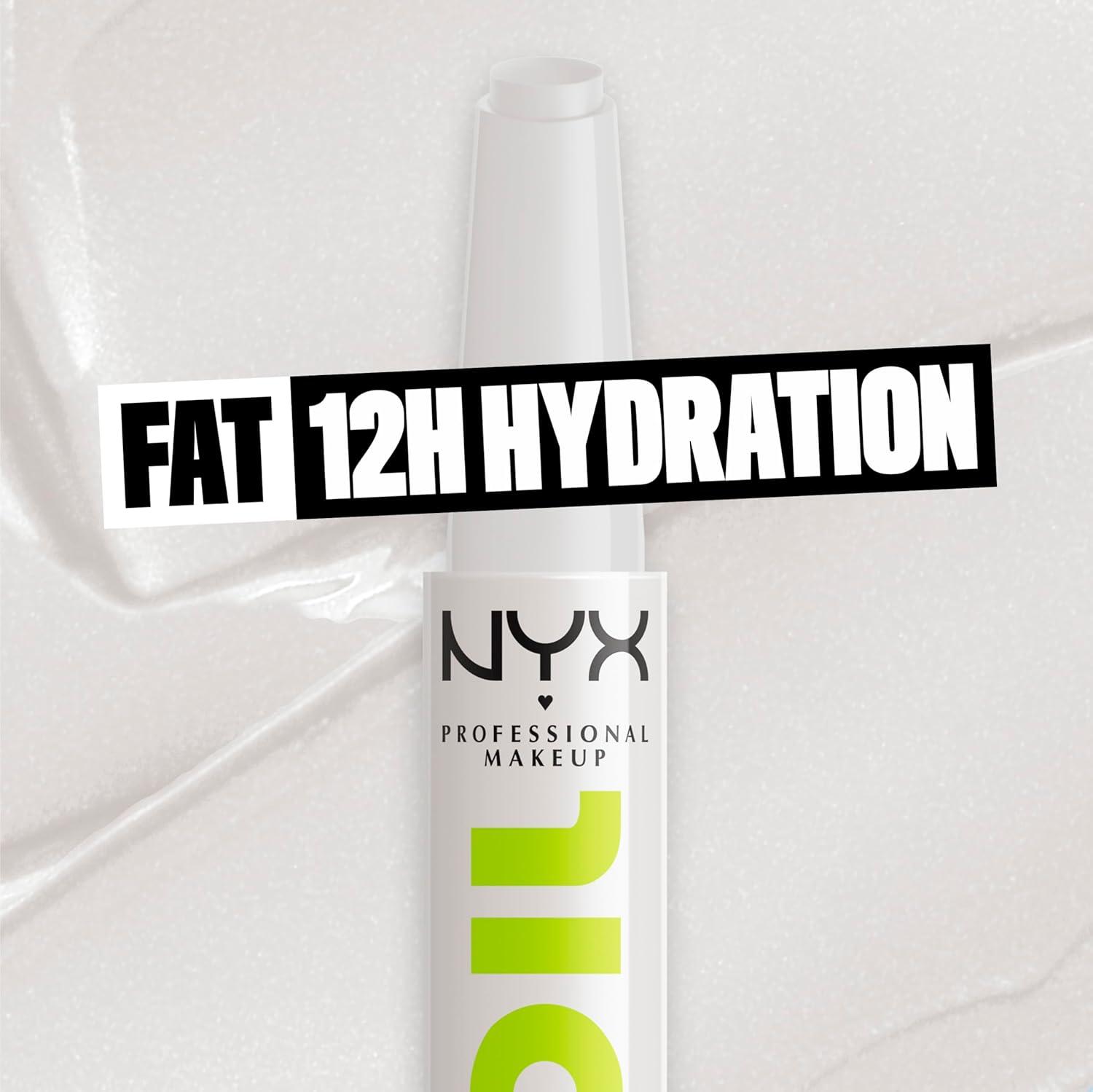 imageNYX PROFESSIONAL MAKEUP Fat Oil Slick Click Lightweight Buildable Pigmented Vegan Lip Balm  No Filter Needed13 GOING LIVE