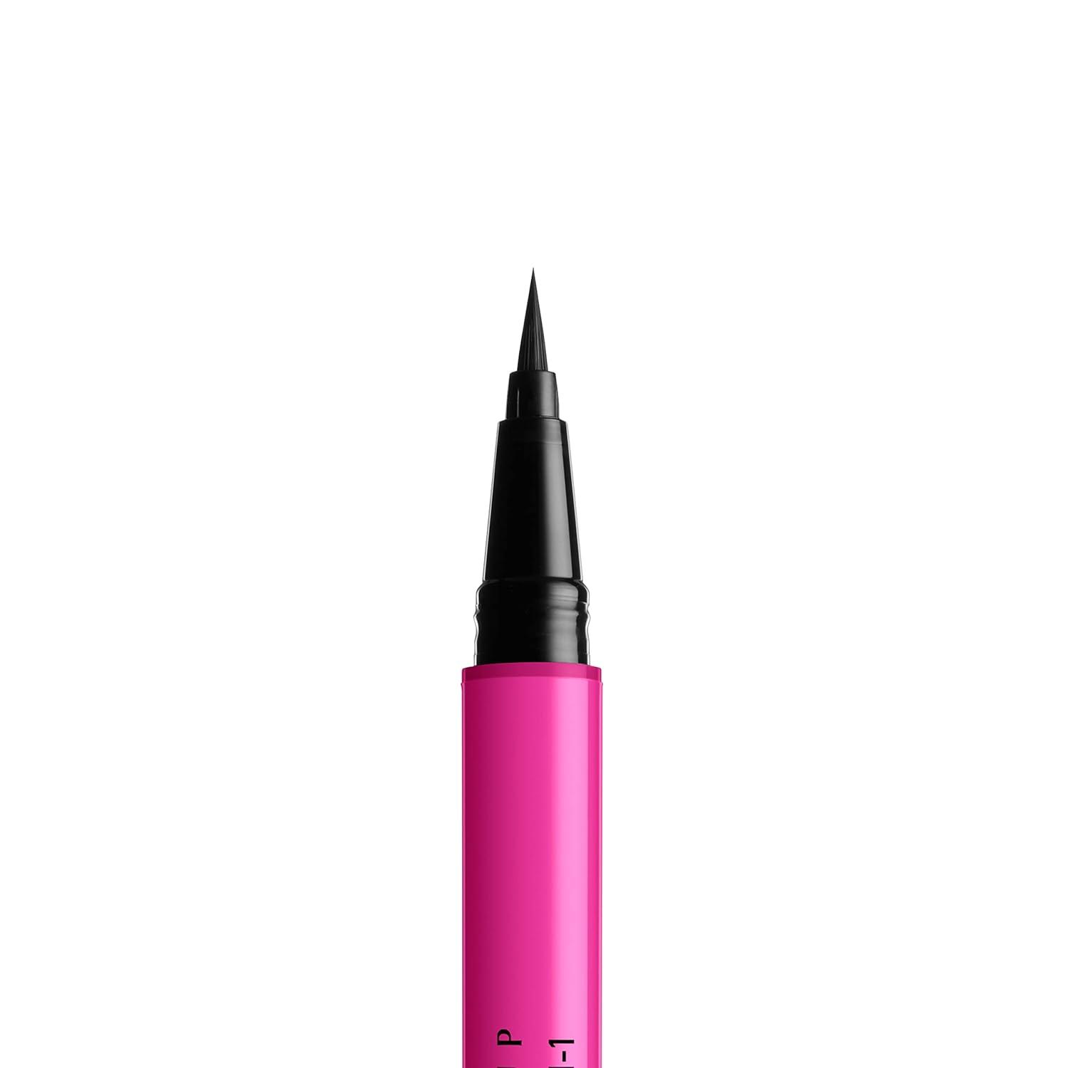 imageNYX PROFESSIONAL MAKEUP Jumbo Lash Vegan False Eyelashes Up to 12HR Wear Reusable Fake Lashes  Wispy FlutterBaddest Black