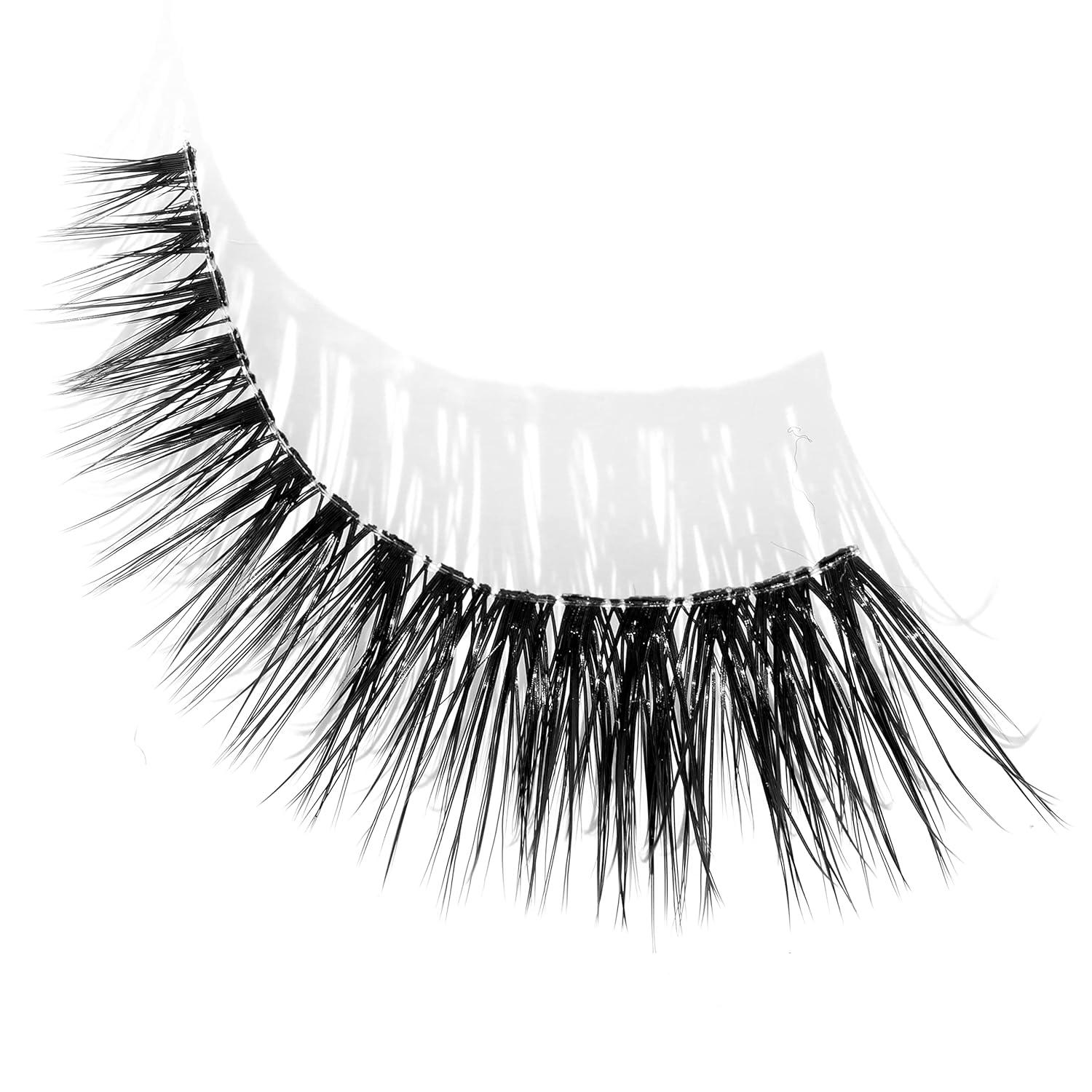 imageNYX PROFESSIONAL MAKEUP Jumbo Lash Vegan False Eyelashes Up to 12HR Wear Reusable Fake Lashes  Wispy FlutterEgo Flare