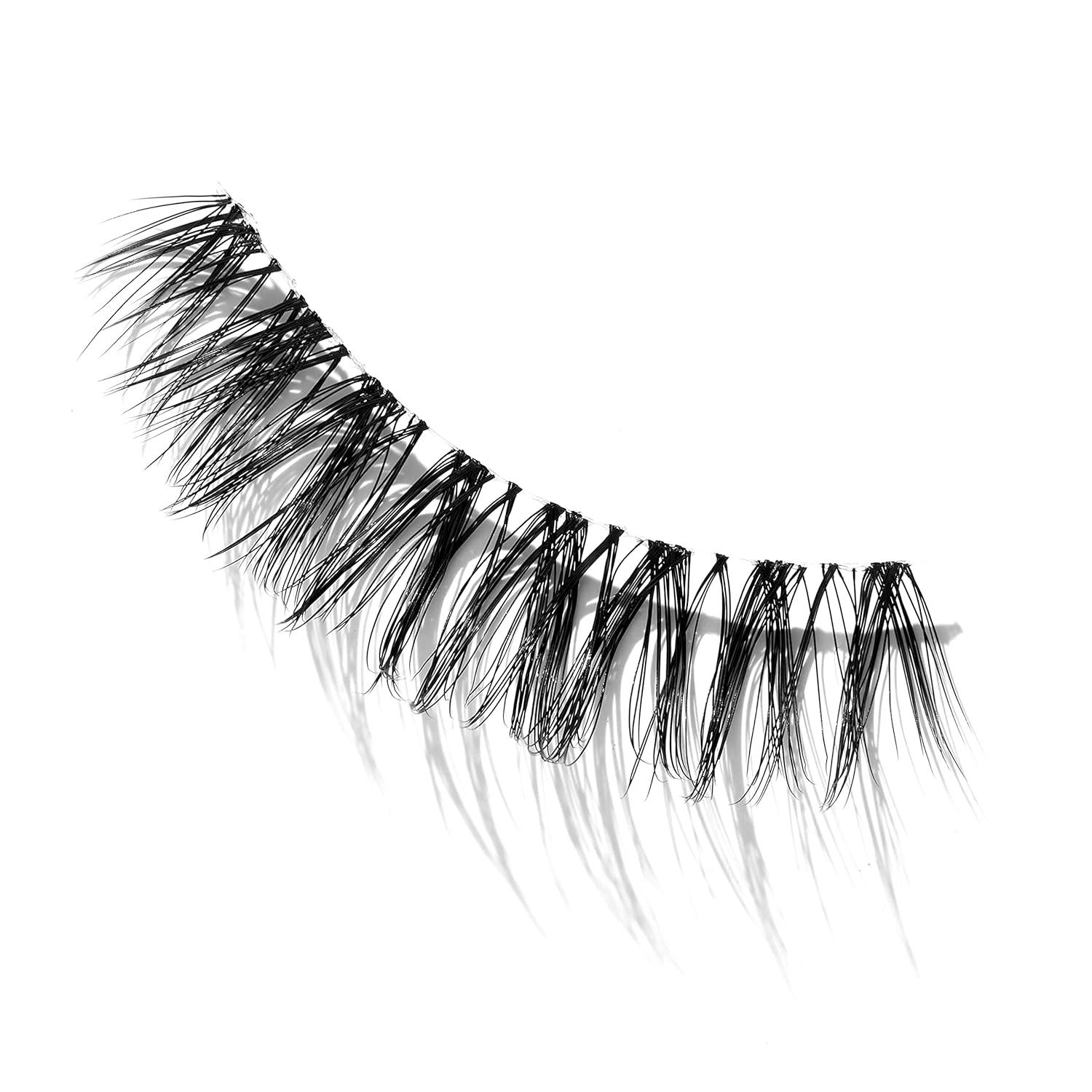 imageNYX PROFESSIONAL MAKEUP Jumbo Lash Vegan False Eyelashes Up to 12HR Wear Reusable Fake Lashes  Wispy FlutterFringe Glam Kit