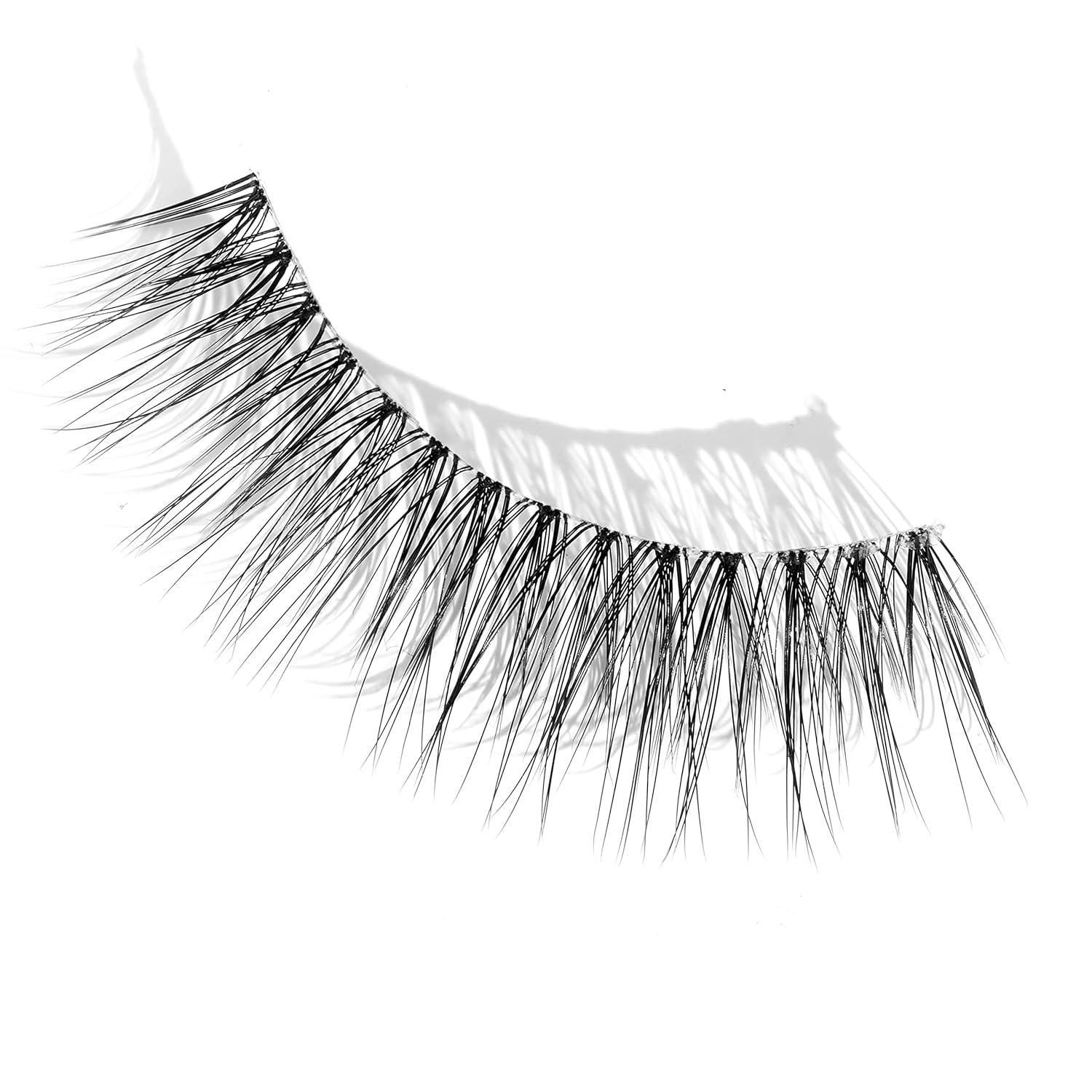 imageNYX PROFESSIONAL MAKEUP Jumbo Lash Vegan False Eyelashes Up to 12HR Wear Reusable Fake Lashes  Wispy FlutterWispy Flutter