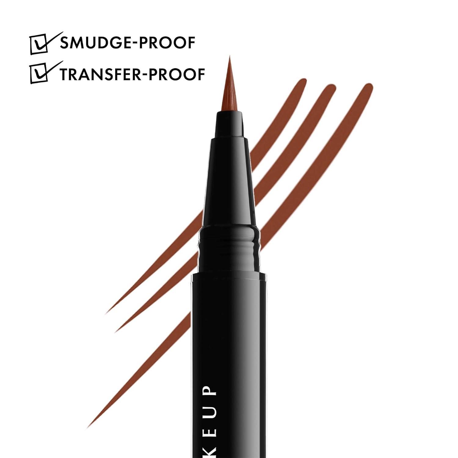 imageNYX PROFESSIONAL MAKEUP Lift ampamp Snatch Eyebrow Tint Pen Espresso02 Auburn