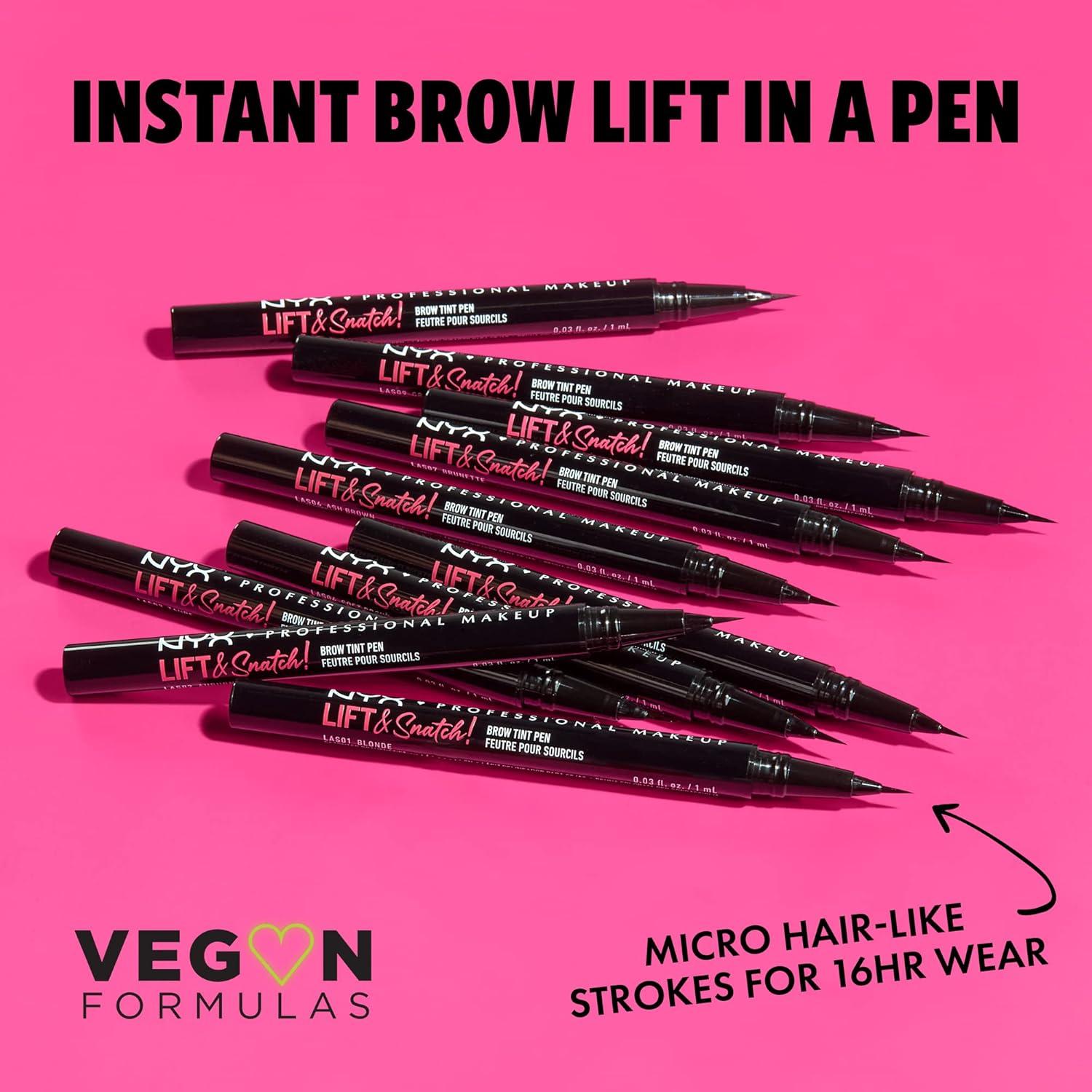 imageNYX PROFESSIONAL MAKEUP Lift ampamp Snatch Eyebrow Tint Pen Espresso05 Caramel