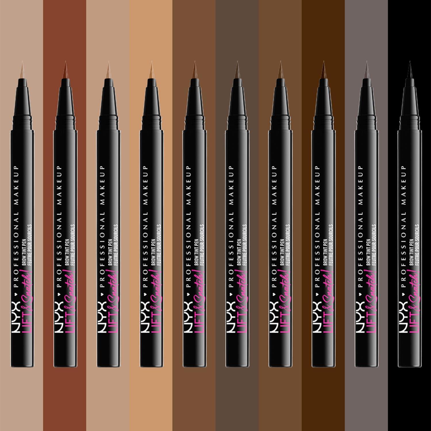 imageNYX PROFESSIONAL MAKEUP Lift ampamp Snatch Eyebrow Tint Pen Espresso06 Ash Brown