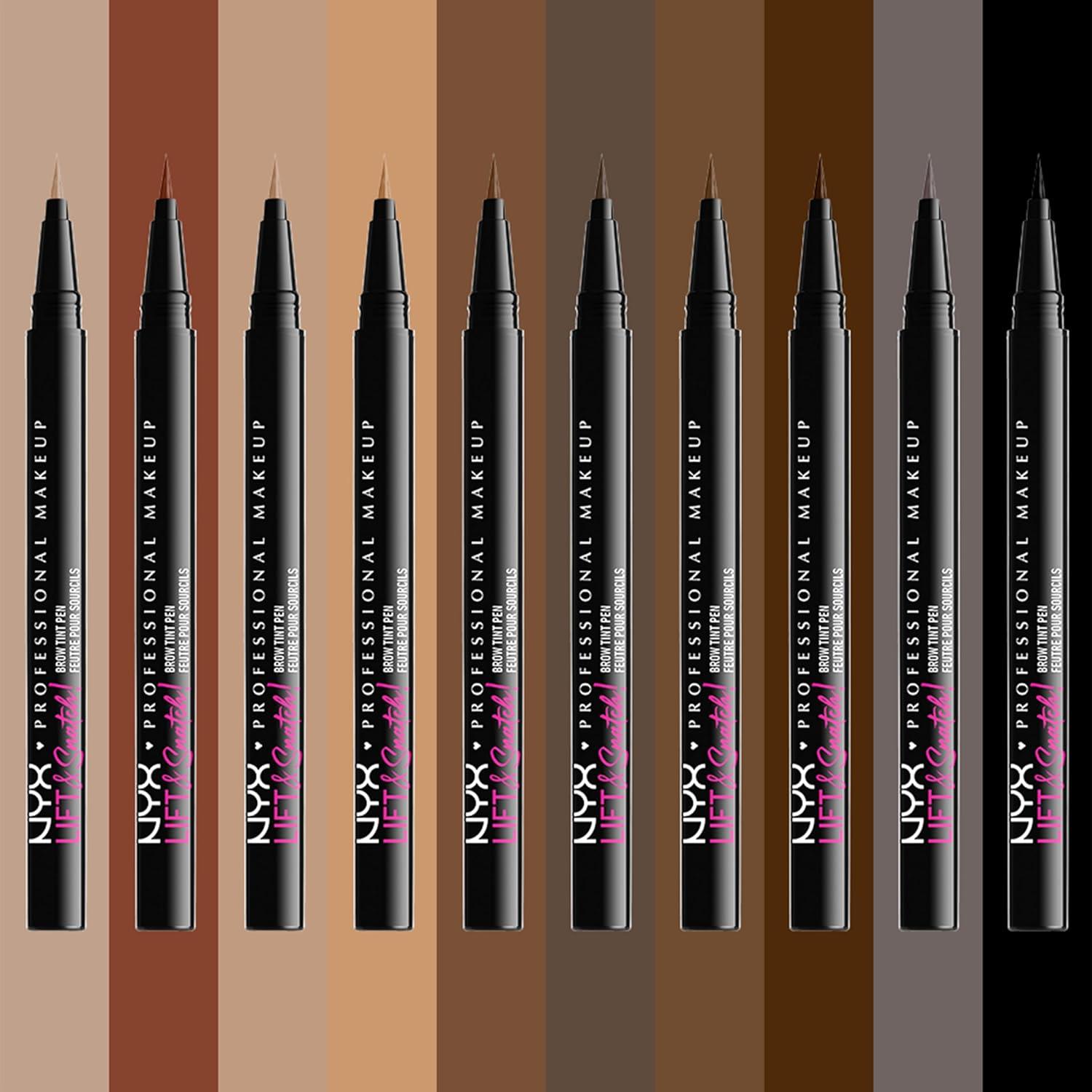 imageNYX PROFESSIONAL MAKEUP Lift ampamp Snatch Eyebrow Tint Pen Espresso06 Ash Brown