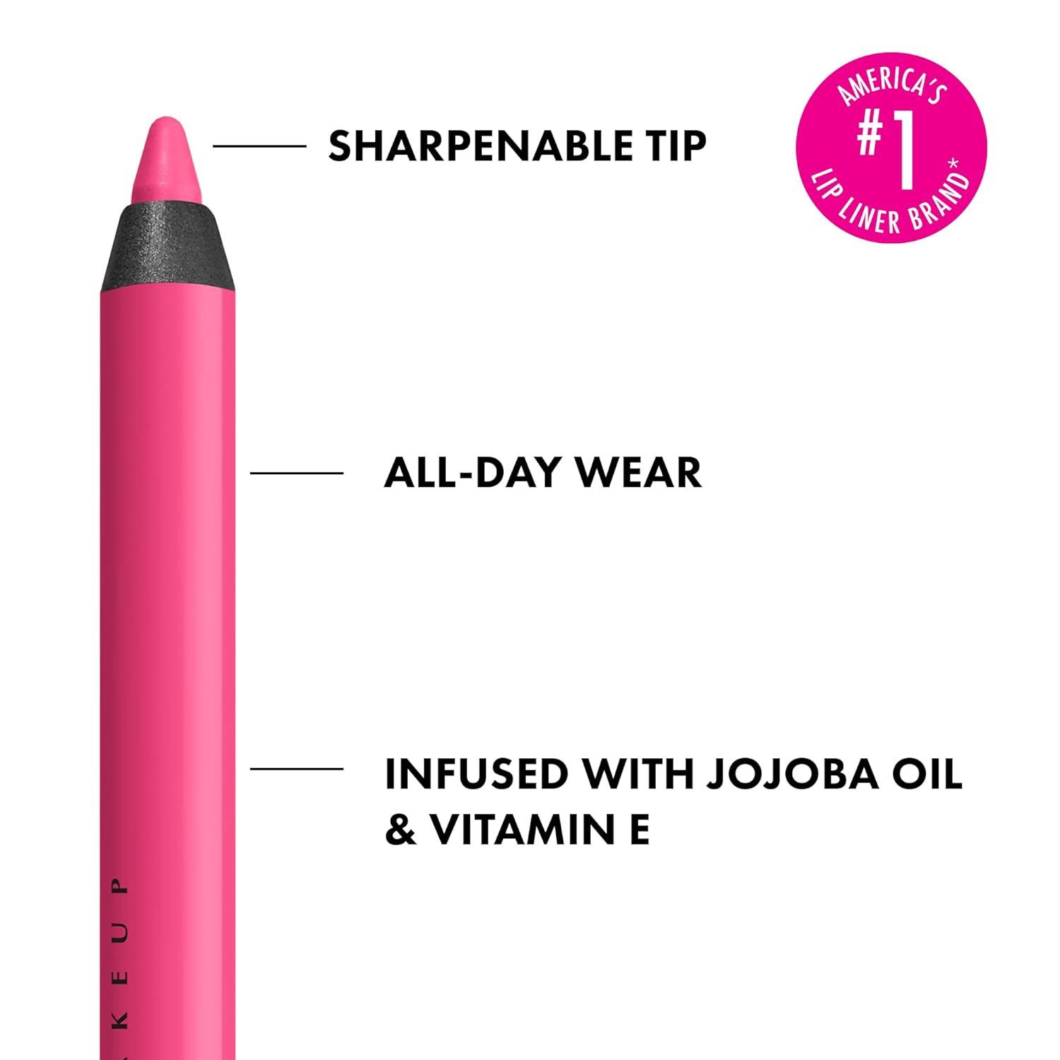imageNYX PROFESSIONAL MAKEUP Line Loud Lip Liner Longwear and Pigmented Lip Pencil with Jojoba Oil ampamp Vitamin E  Global Citizen Medium Neutral Nude08 Movin Up