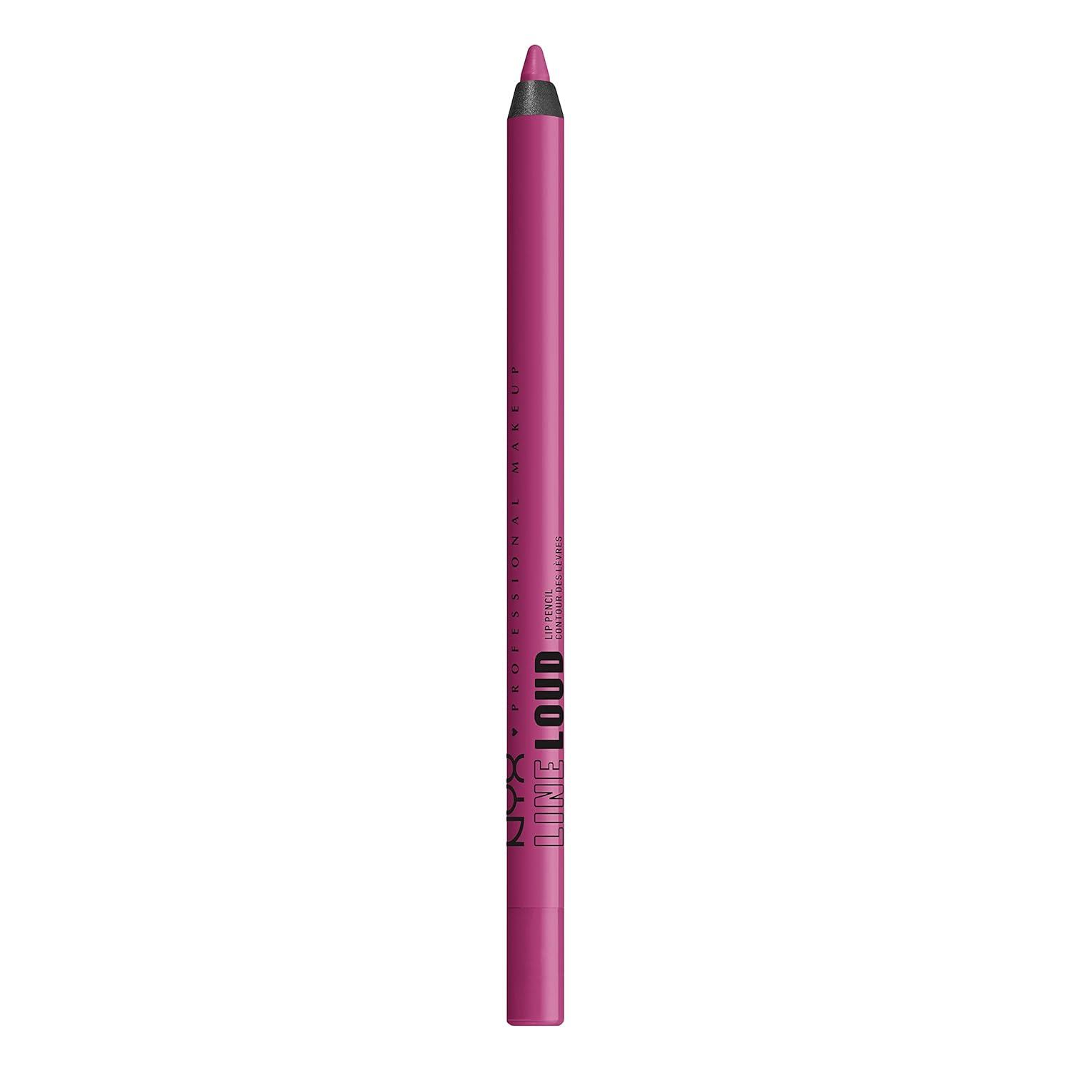 imageNYX PROFESSIONAL MAKEUP Line Loud Lip Liner Longwear and Pigmented Lip Pencil with Jojoba Oil ampamp Vitamin E  Global Citizen Medium Neutral Nude09 Hottie Hijacker