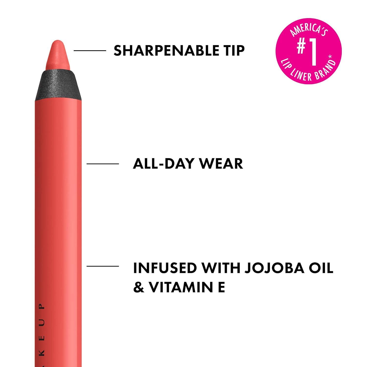 imageNYX PROFESSIONAL MAKEUP Line Loud Lip Liner Longwear and Pigmented Lip Pencil with Jojoba Oil ampamp Vitamin E  Global Citizen Medium Neutral Nude10 Stay Stuntin