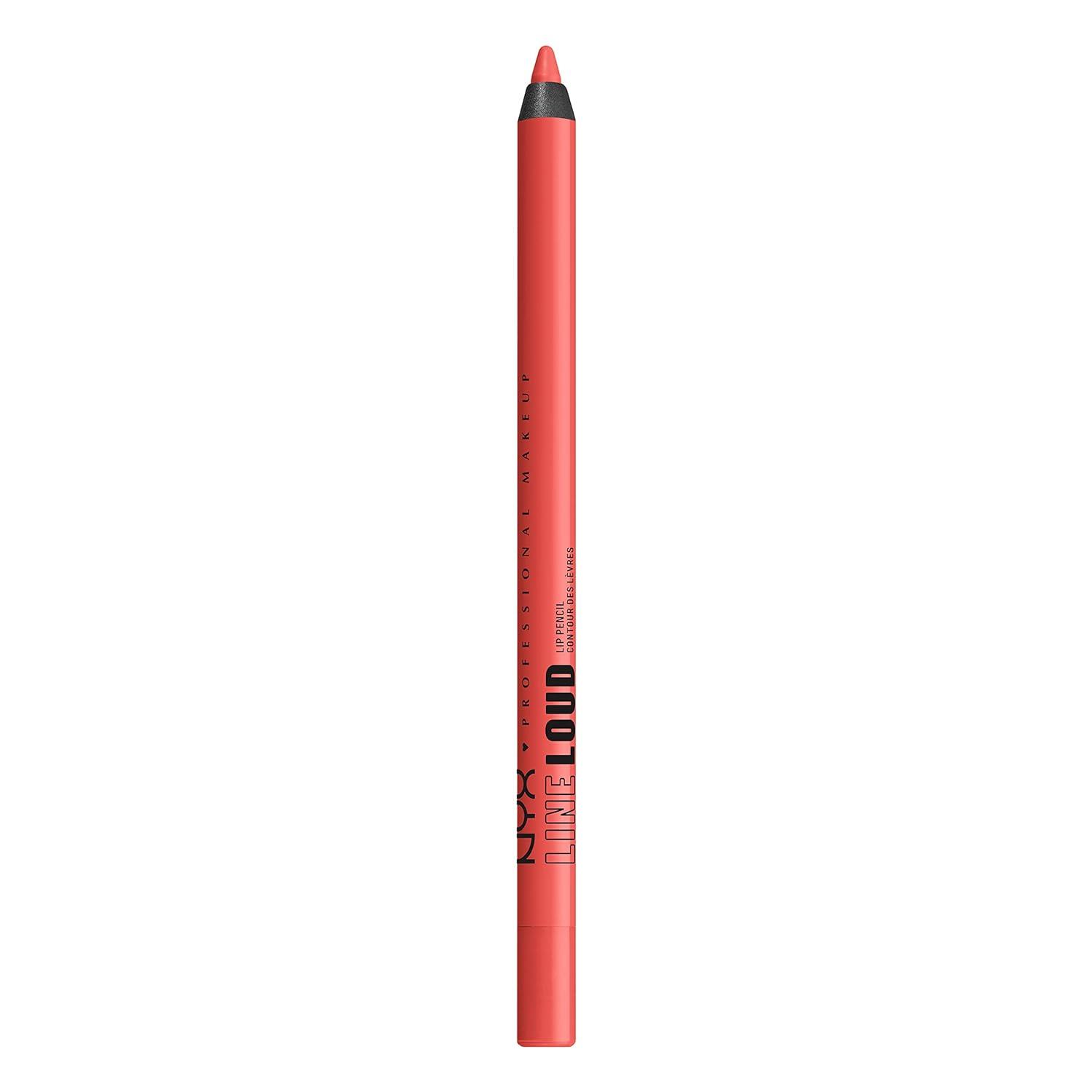 imageNYX PROFESSIONAL MAKEUP Line Loud Lip Liner Longwear and Pigmented Lip Pencil with Jojoba Oil ampamp Vitamin E  Global Citizen Medium Neutral Nude10 Stay Stuntin