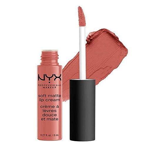 imageNYX PROFESSIONAL MAKEUP Soft Matte Lip Cream Lightweight Liquid Lipstick  Abu Dhabi Deep RoseBeigeAbu Dhabi