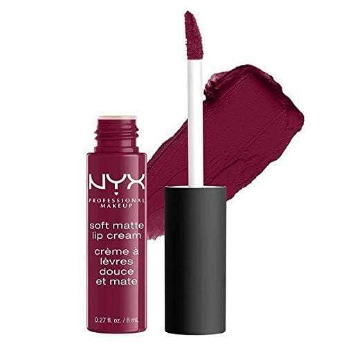 imageNYX PROFESSIONAL MAKEUP Soft Matte Lip Cream Lightweight Liquid Lipstick  Abu Dhabi Deep RoseBeigeAbu Dhabi