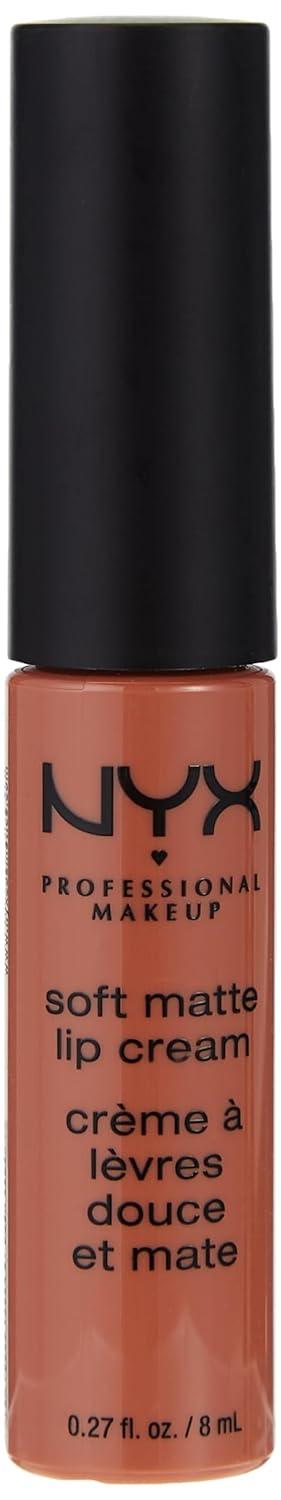imageNYX PROFESSIONAL MAKEUP Soft Matte Lip Cream Lightweight Liquid Lipstick  Abu Dhabi Deep RoseBeigeAbu Dhabi