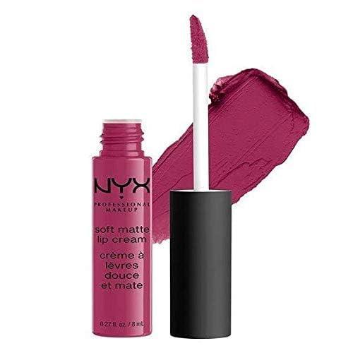 imageNYX PROFESSIONAL MAKEUP Soft Matte Lip Cream Lightweight Liquid Lipstick  Abu Dhabi Deep RoseBeigeAbu Dhabi