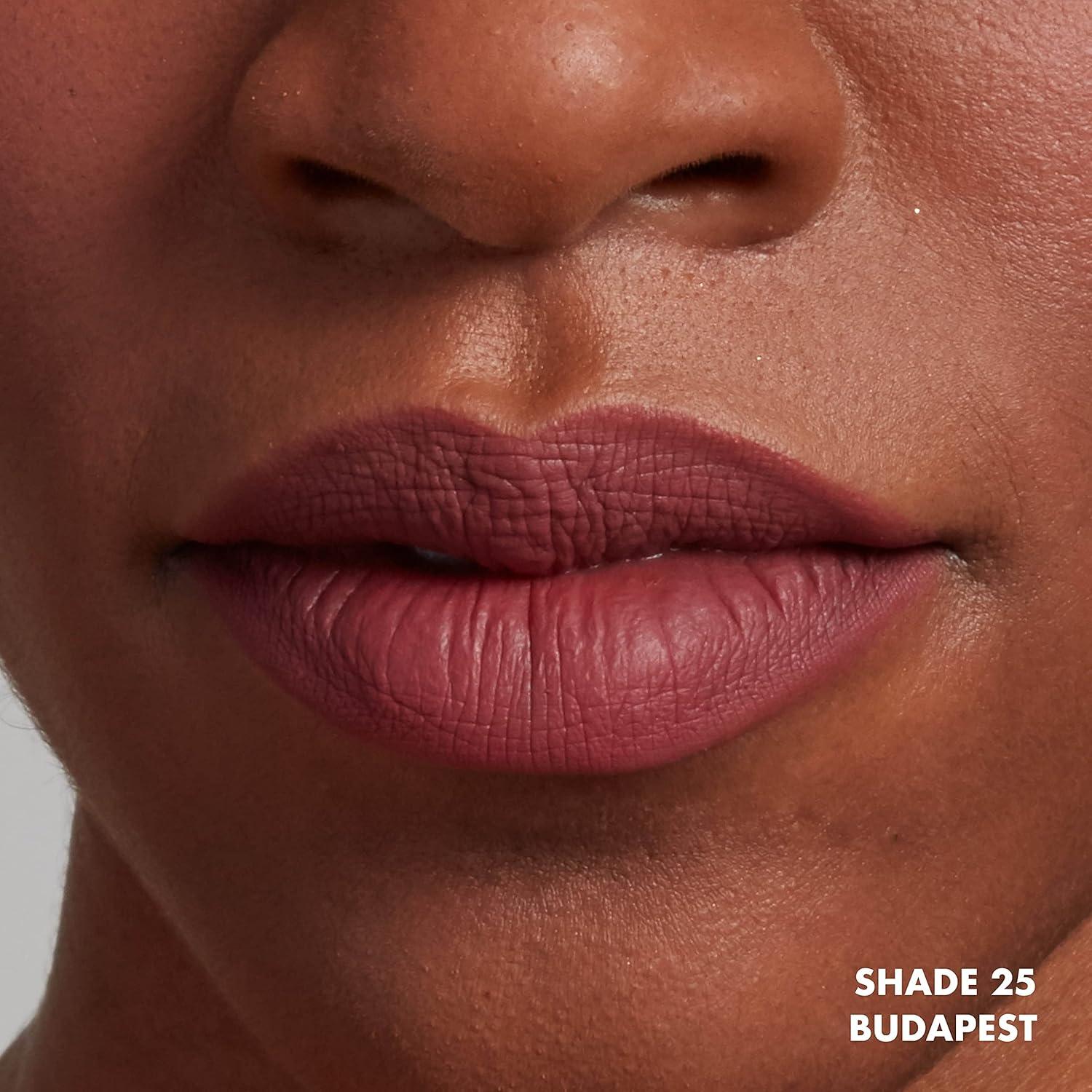 imageNYX PROFESSIONAL MAKEUP Soft Matte Lip Cream Lightweight Liquid Lipstick  Abu Dhabi Deep RoseBeigeBudapest