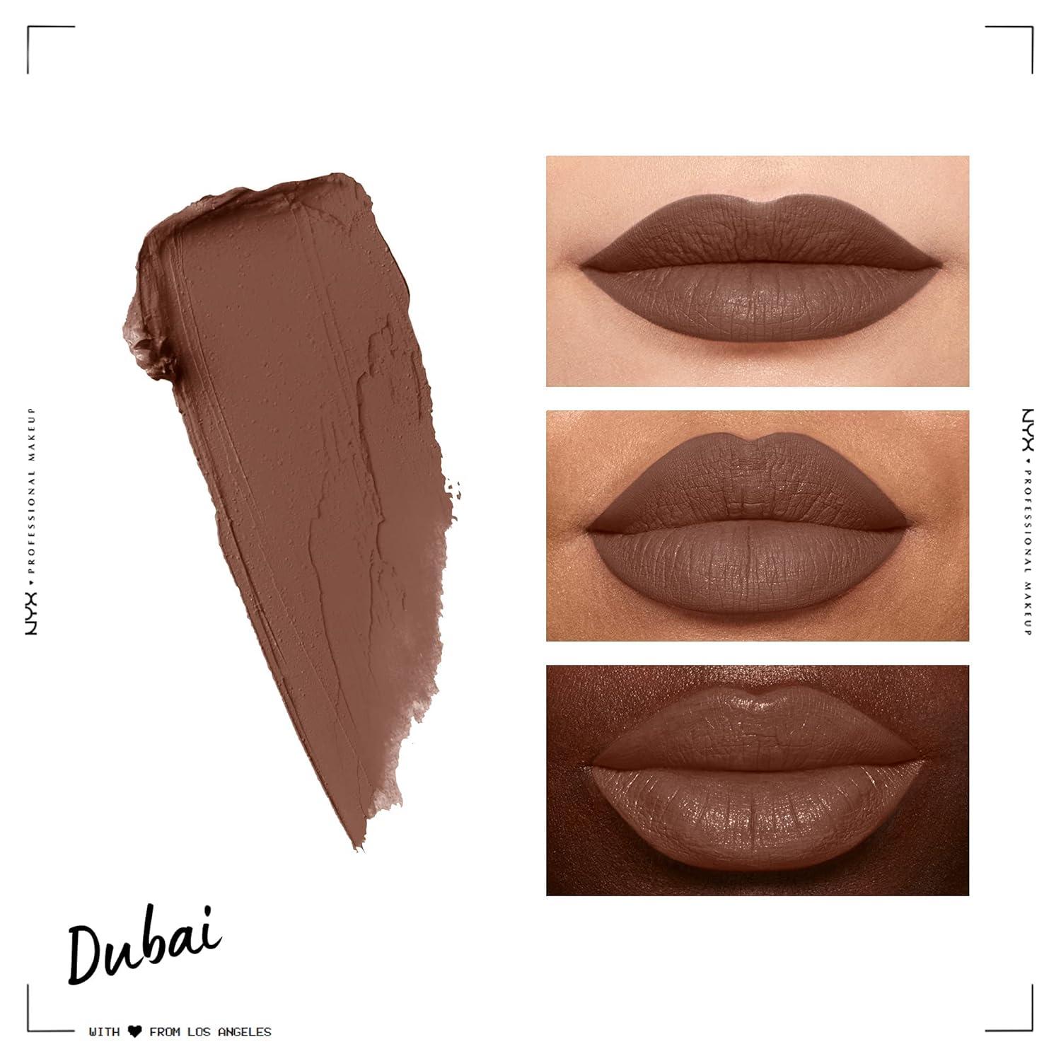 imageNYX PROFESSIONAL MAKEUP Soft Matte Lip Cream Lightweight Liquid Lipstick  Abu Dhabi Deep RoseBeigeDubai