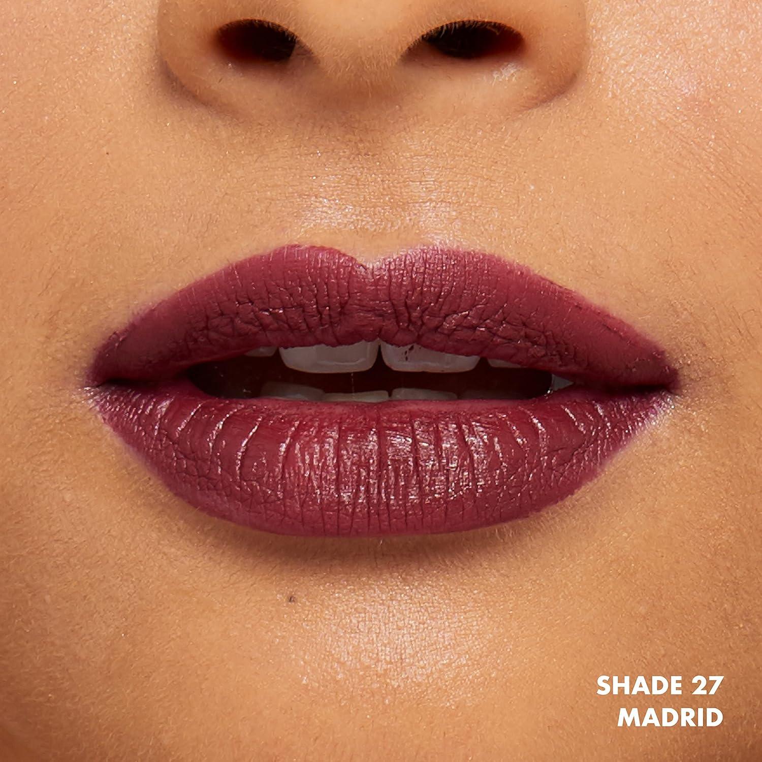 imageNYX PROFESSIONAL MAKEUP Soft Matte Lip Cream Lightweight Liquid Lipstick  Abu Dhabi Deep RoseBeigeMADRID