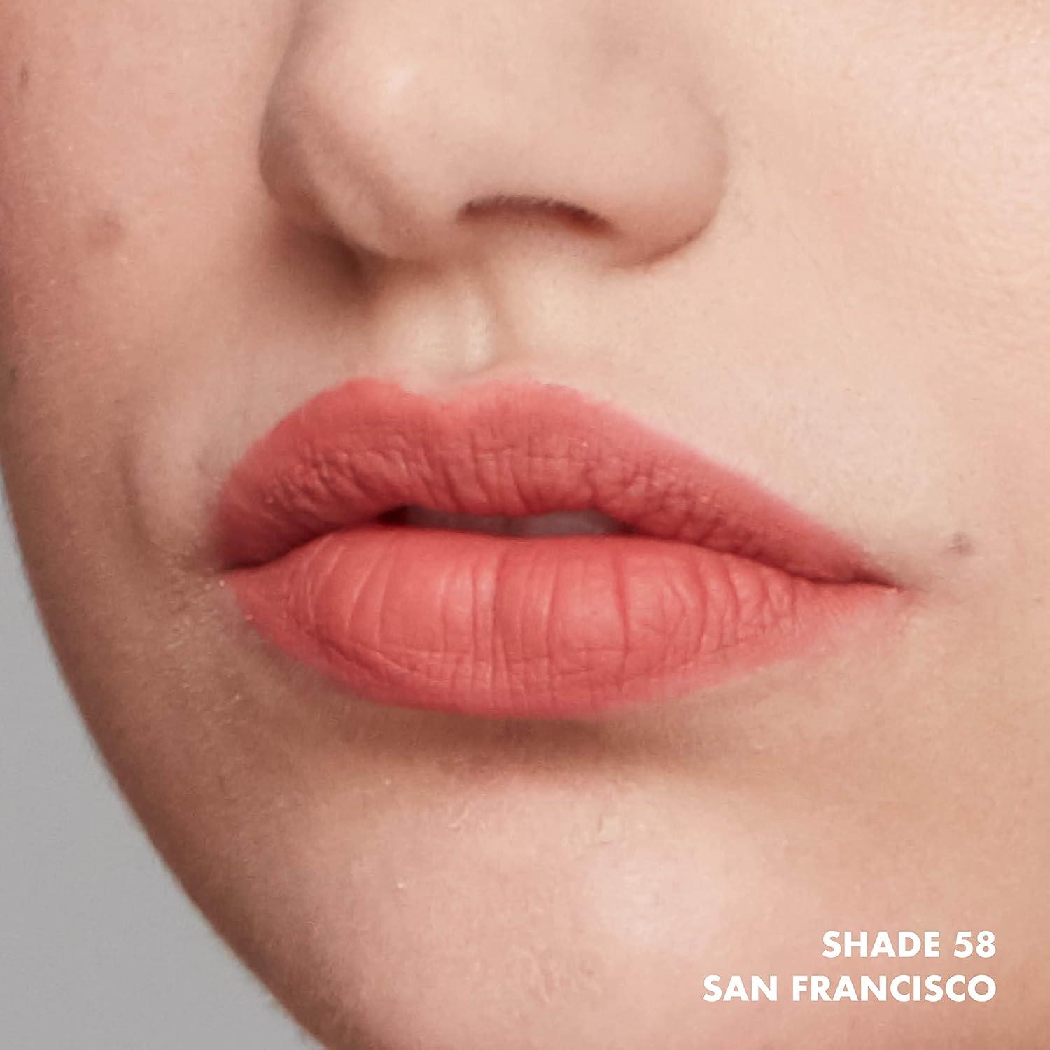 imageNYX PROFESSIONAL MAKEUP Soft Matte Lip Cream Lightweight Liquid Lipstick  Abu Dhabi Deep RoseBeigeSan Francisco