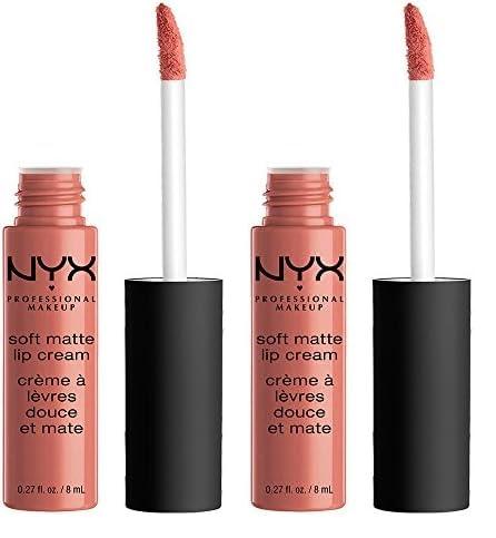 imageNYX PROFESSIONAL MAKEUP Soft Matte Lip Cream Lightweight Liquid Lipstick  Abu Dhabi Deep RoseBeigeZurich