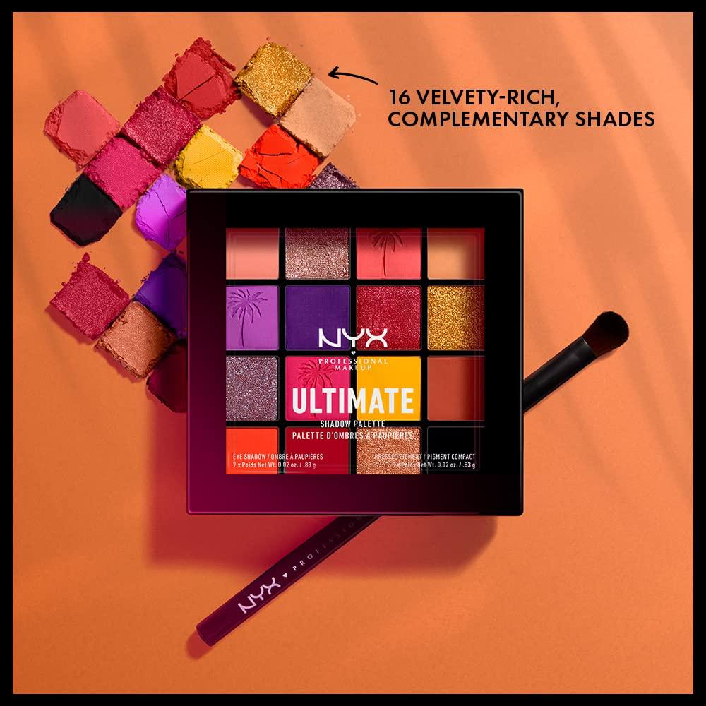 imageNYX PROFESSIONAL MAKEUP Ultimate Shadow Palette Eyeshadow Palette  Vintage Jean BabyFestival Edition