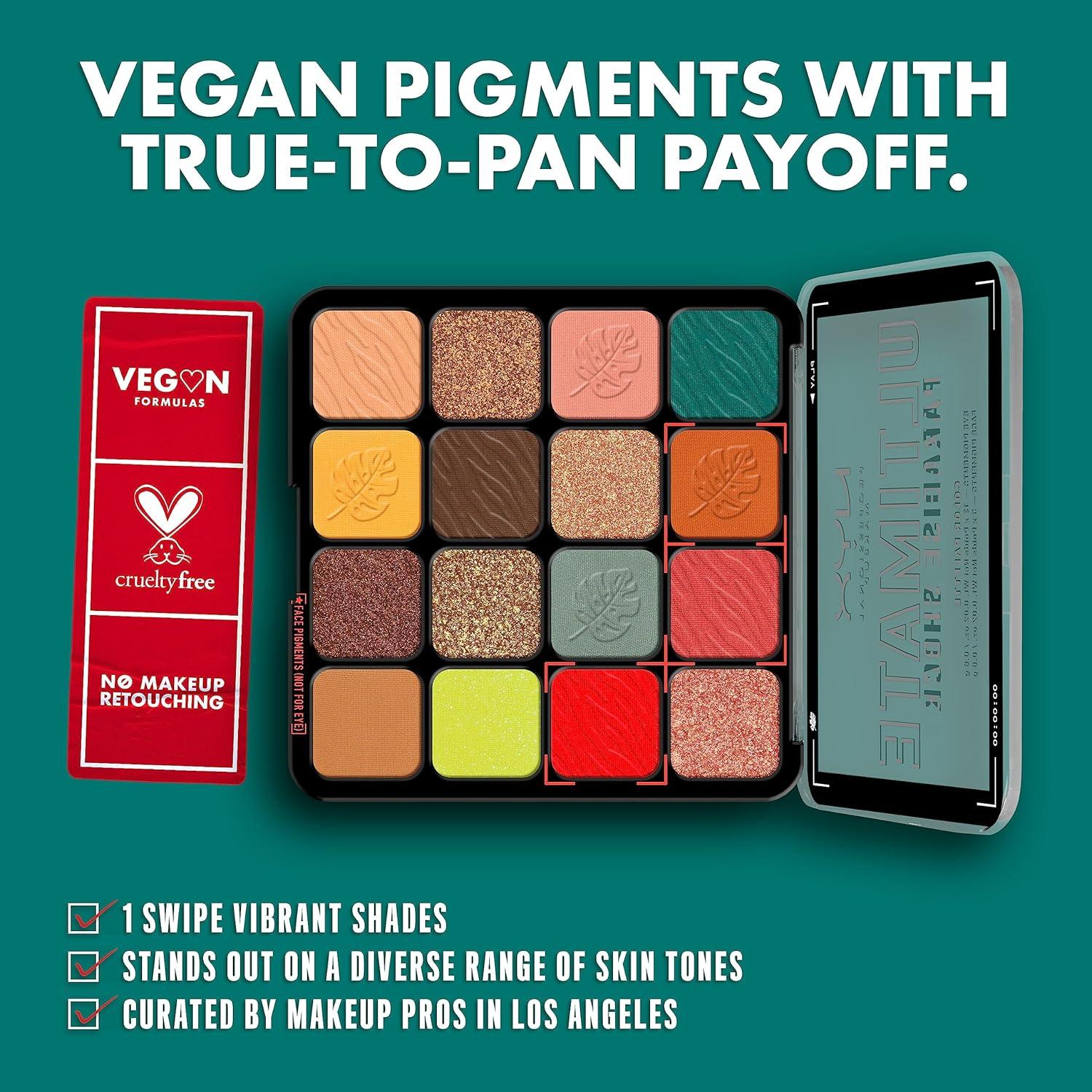 imageNYX PROFESSIONAL MAKEUP Ultimate Shadow Palette Eyeshadow Palette  Vintage Jean BabyParadise Shock