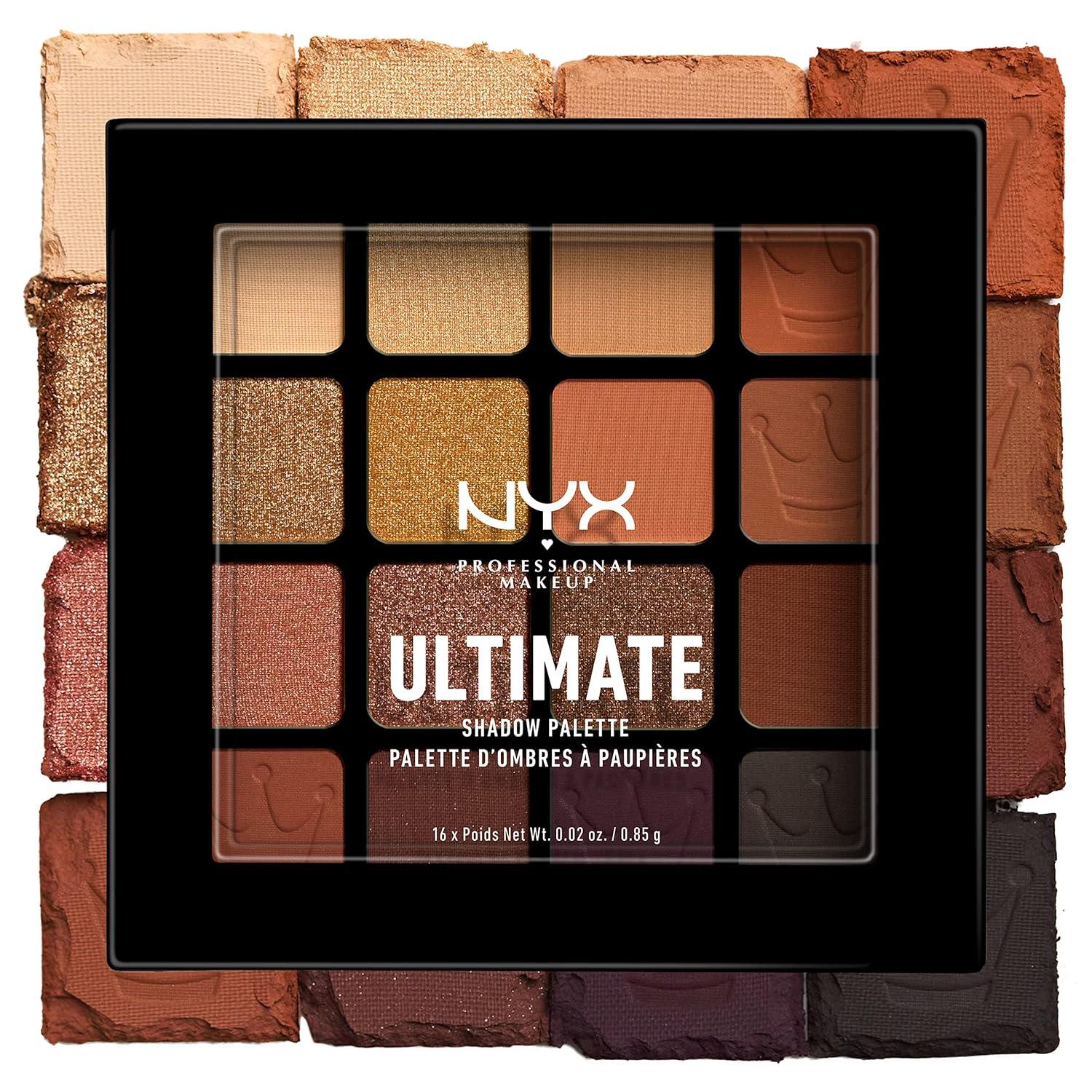 imageNYX PROFESSIONAL MAKEUP Ultimate Shadow Palette Eyeshadow Palette  Vintage Jean BabyUltimate Queen
