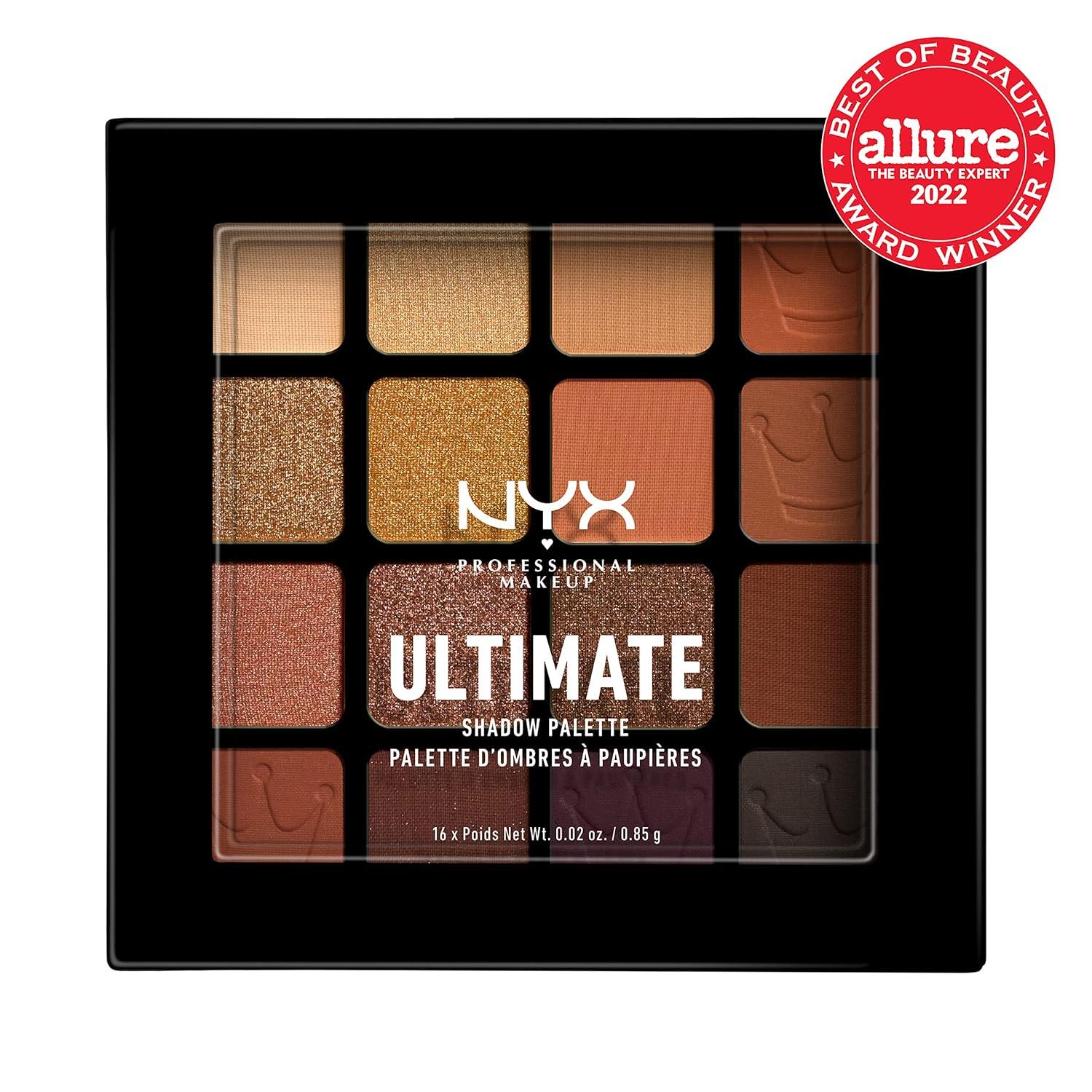 imageNYX PROFESSIONAL MAKEUP Ultimate Shadow Palette Eyeshadow Palette  Vintage Jean BabyUltimate Queen