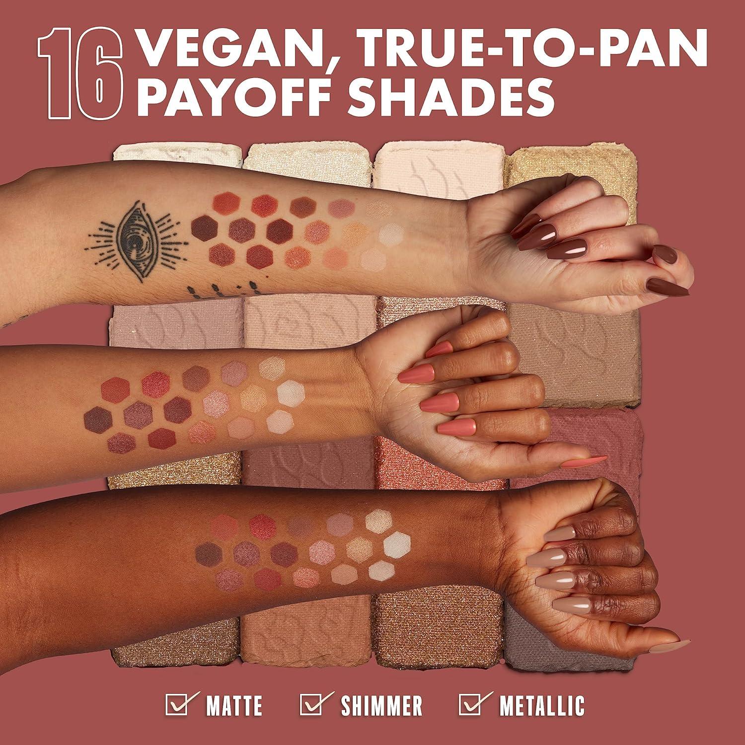 imageNYX PROFESSIONAL MAKEUP Ultimate Shadow Palette Eyeshadow Palette  Vintage Jean BabyWarm Neutrals