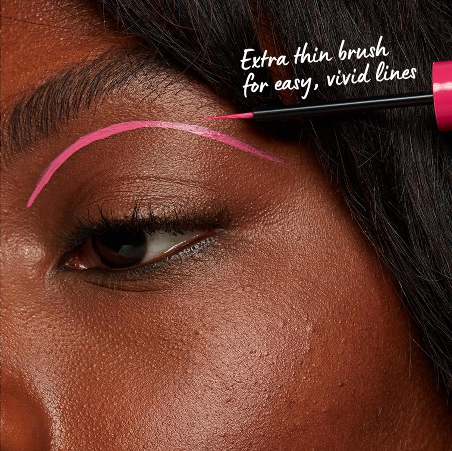 imageNYX PROFESSIONAL MAKEUP Vivid Matte Liquid Liner SmearResistant Eyeliner with Precise Tip  Black03 Had Me At Yellow