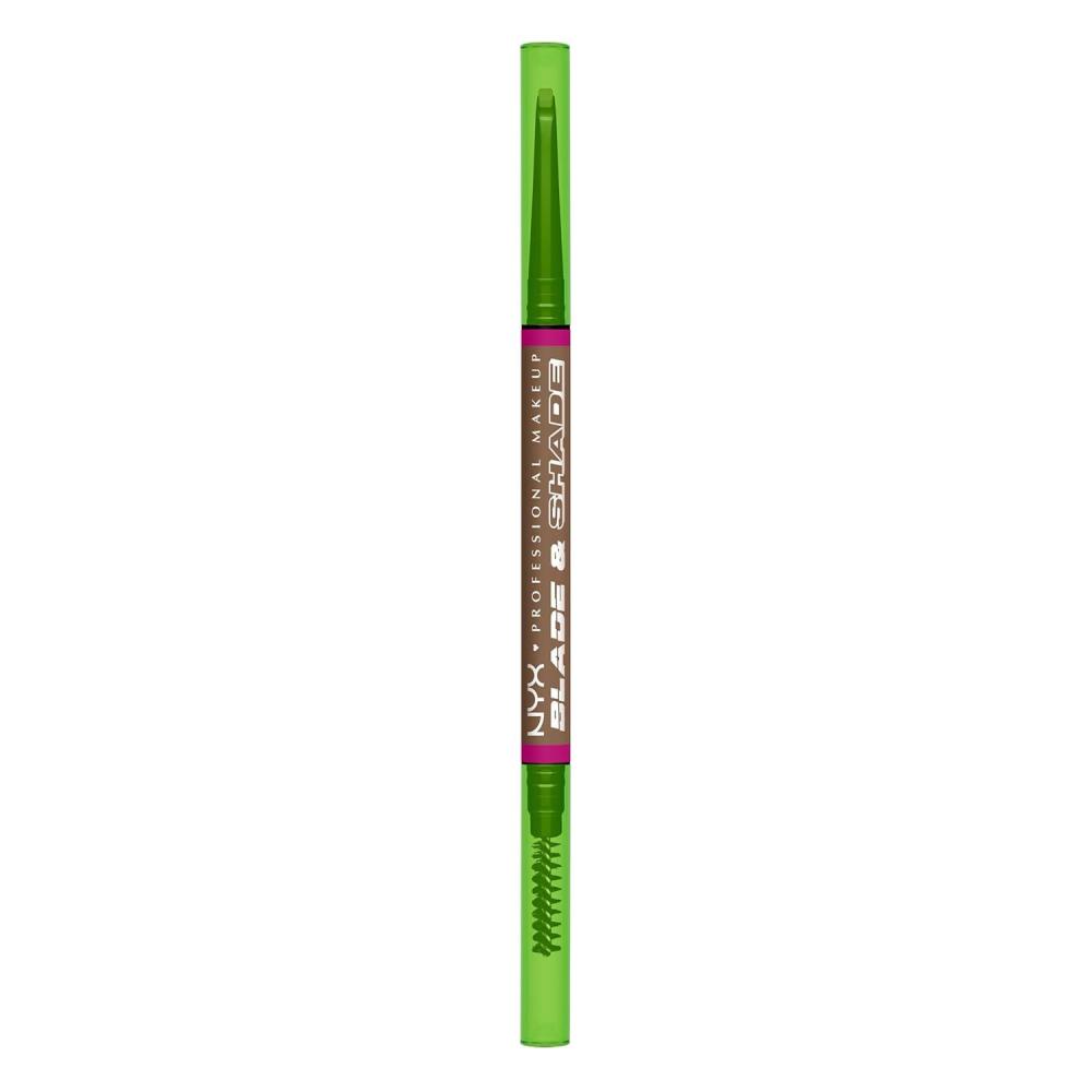 imageNYX PROFESSIONAL MAKEUP Blade ampamp Shade Brow Pencil Nano Mechanical Eyebrow Pencil Up to 16HR Make Up Wear  Espresso04 Taupe