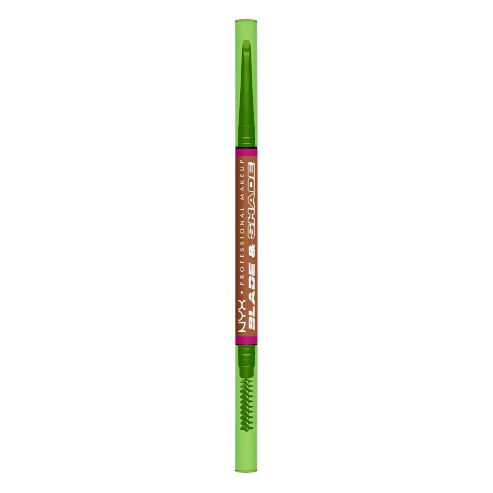 imageNYX PROFESSIONAL MAKEUP Blade ampamp Shade Brow Pencil Nano Mechanical Eyebrow Pencil Up to 16HR Make Up Wear  Espresso05 Auburn