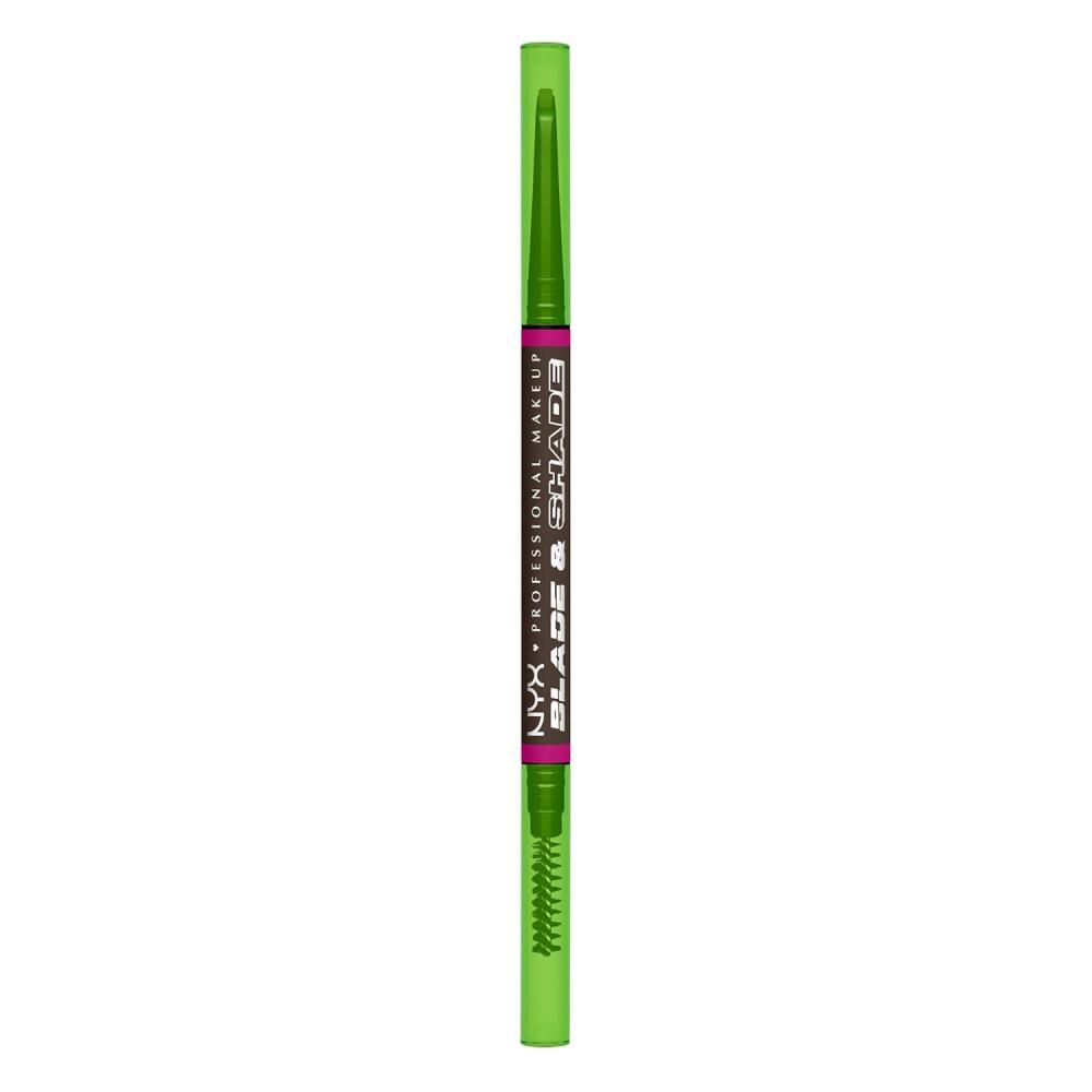 imageNYX PROFESSIONAL MAKEUP Blade ampamp Shade Brow Pencil Nano Mechanical Eyebrow Pencil Up to 16HR Make Up Wear  Espresso07 Ash Brown