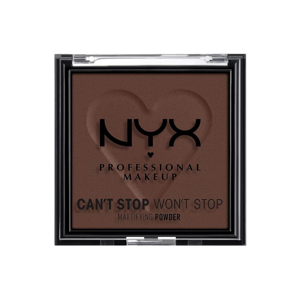 imageNYX PROFESSIONAL MAKEUP Cant Stop Wont Stop Mattifying Pressed Powder  Medium10 RICH