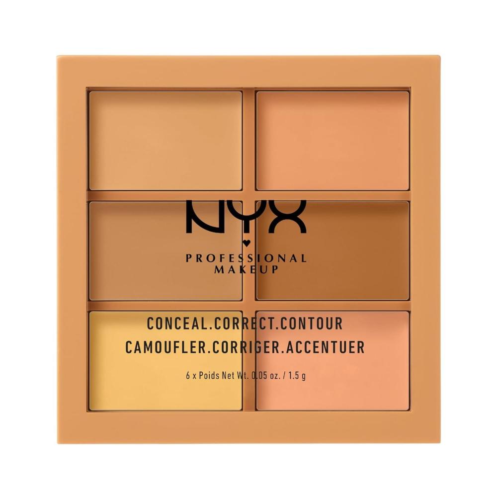 imageNYX PROFESSIONAL MAKEUP Color Correcting Concealer Palette02 MEDIUM
