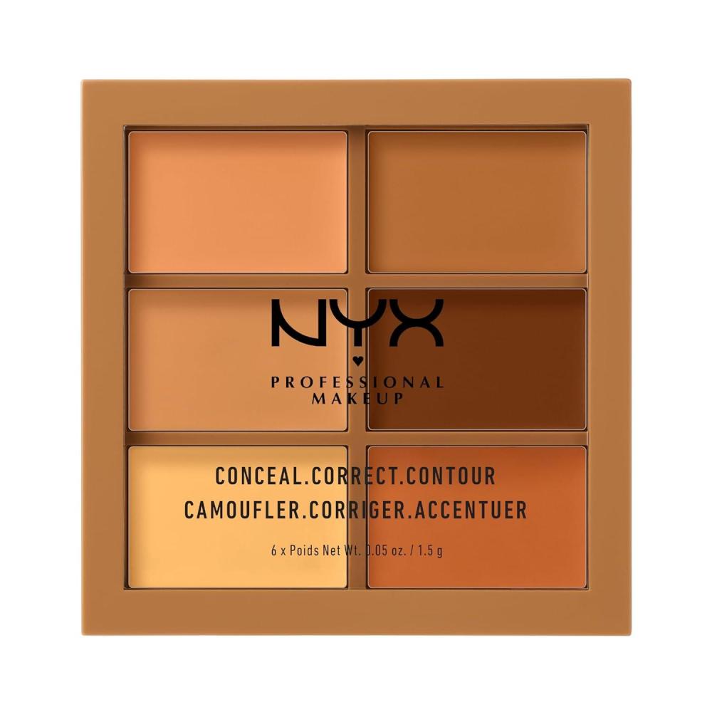 imageNYX PROFESSIONAL MAKEUP Color Correcting Concealer Palette03 DEEP