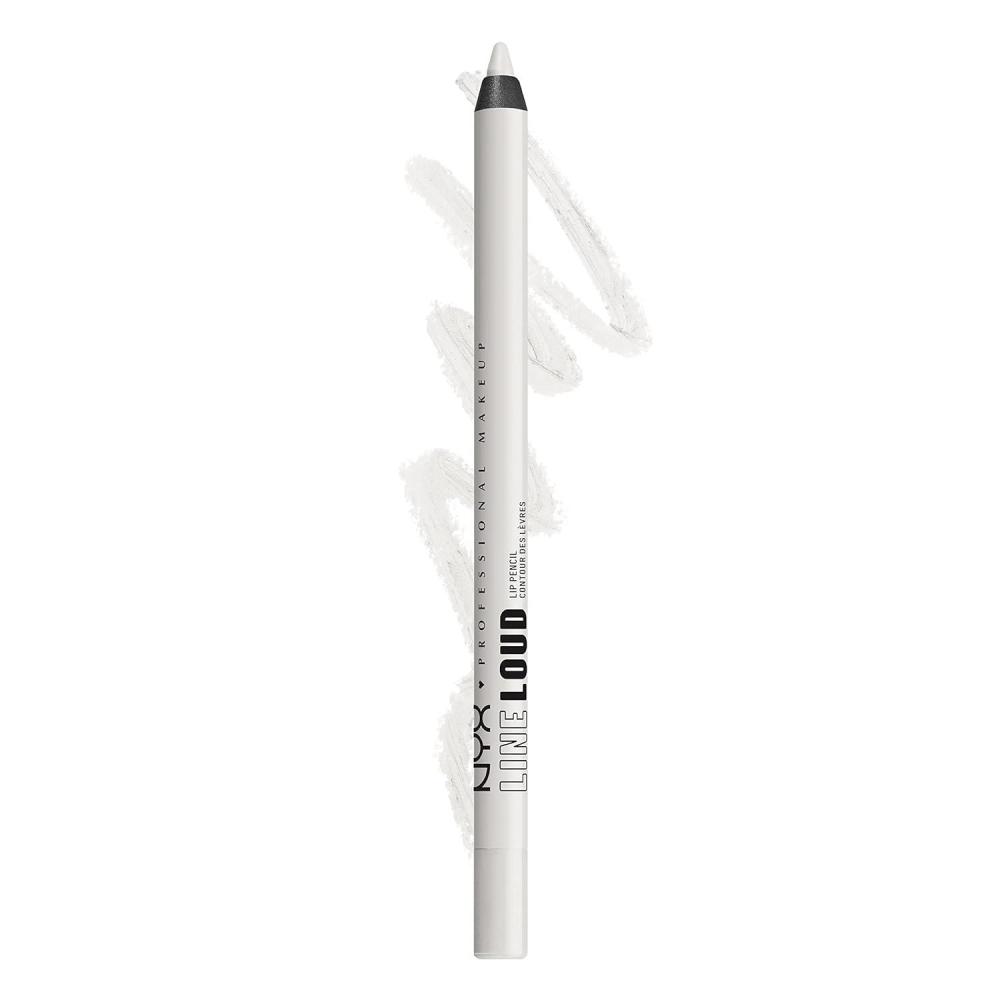 imageNYX PROFESSIONAL MAKEUP Line Loud Lip Liner Longwear and Pigmented Lip Pencil with Jojoba Oil ampamp Vitamin E  Global Citizen Medium Neutral Nude01 Gimme Drama