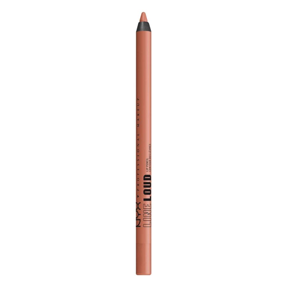 imageNYX PROFESSIONAL MAKEUP Line Loud Lip Liner Longwear and Pigmented Lip Pencil with Jojoba Oil ampamp Vitamin E  Global Citizen Medium Neutral Nude02 Daring Damsel