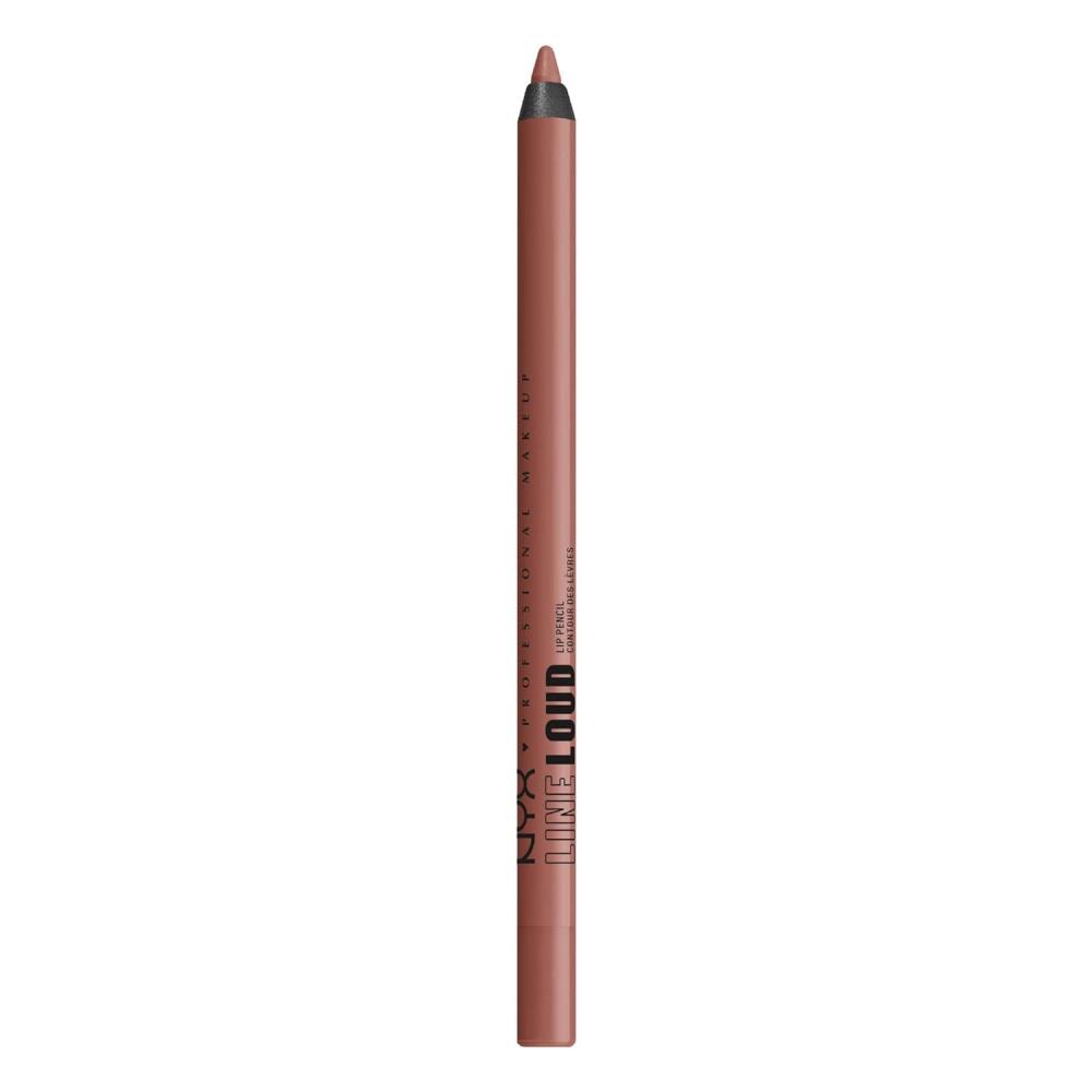 imageNYX PROFESSIONAL MAKEUP Line Loud Lip Liner Longwear and Pigmented Lip Pencil with Jojoba Oil ampamp Vitamin E  Global Citizen Medium Neutral Nude06 Ambition Statement